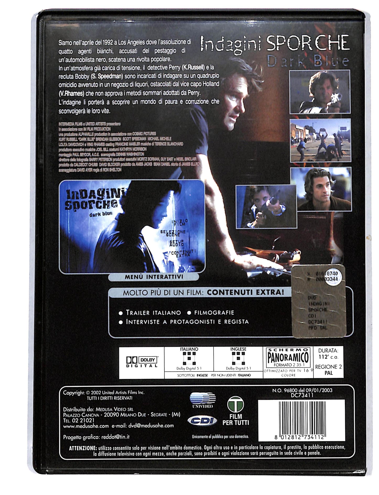 EBOND Indagini sporche NOLEGGIO DVD DB804311
