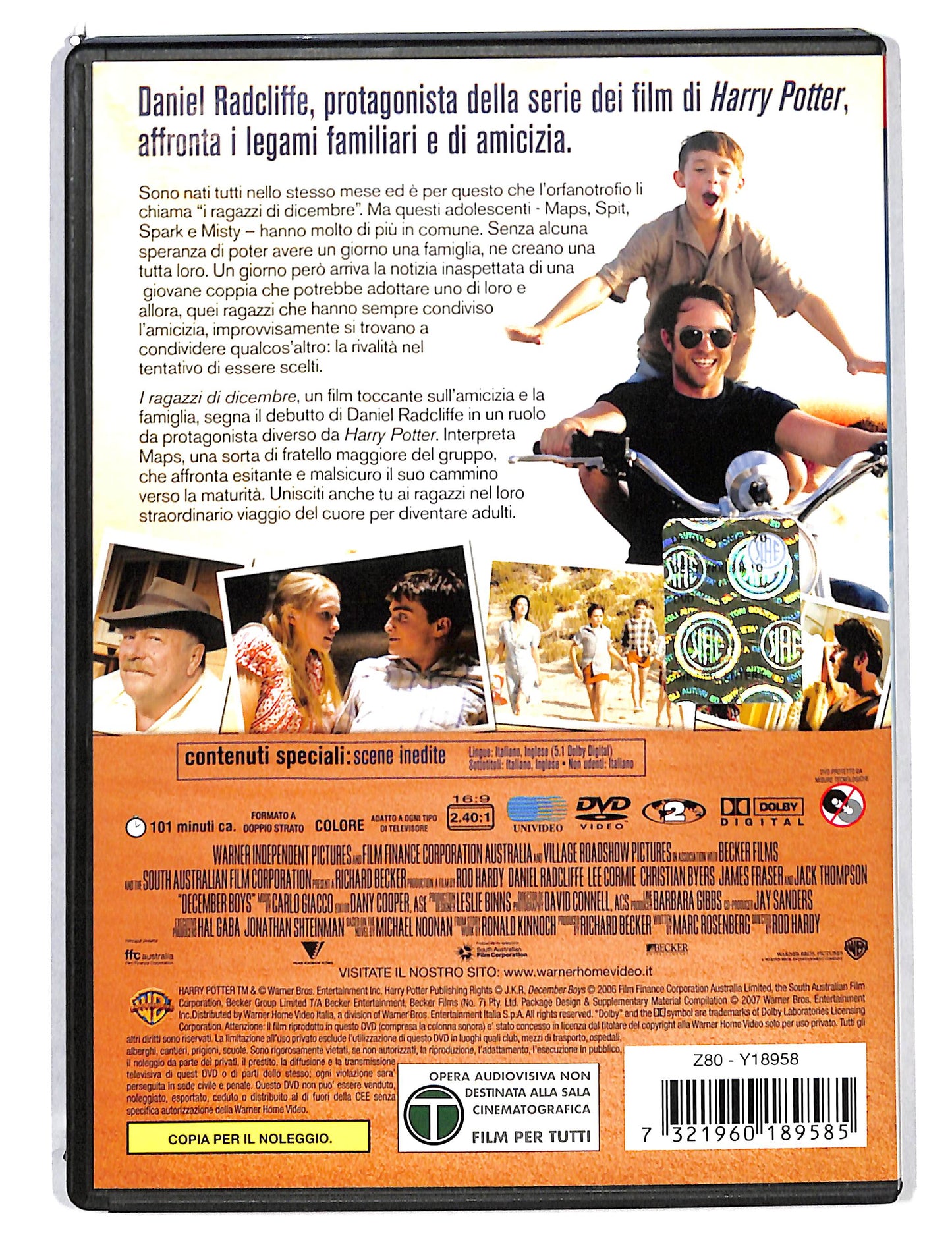 EBOND I Ragazzi di Dicembre NOLEGGIO DVD DB804315