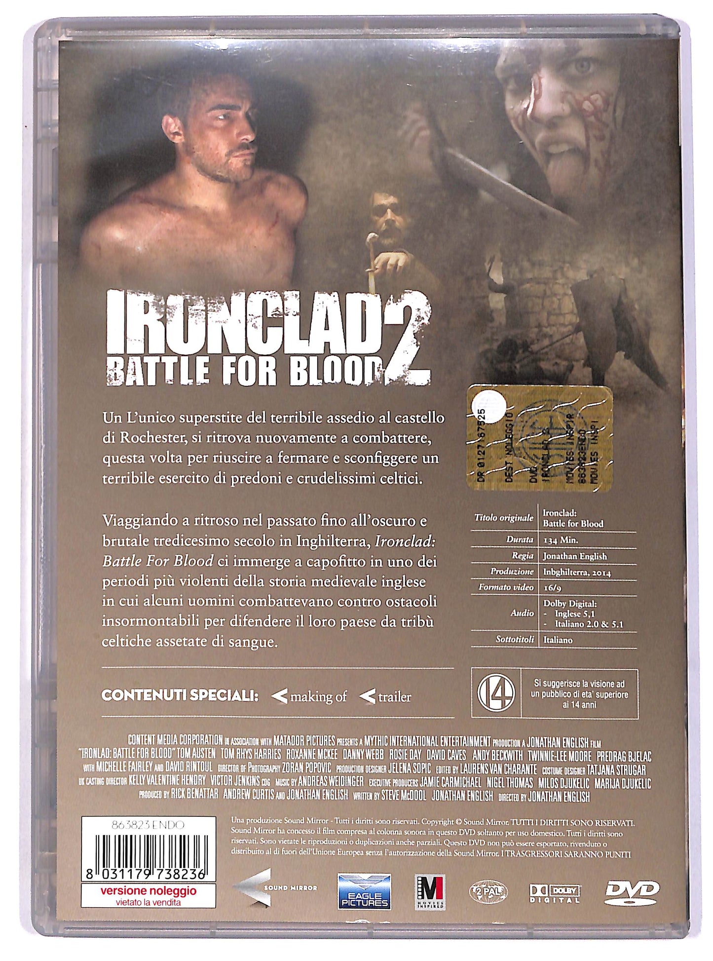 EBOND Ironclad 2 - Battle for Blood Noleggio DVD DB804325