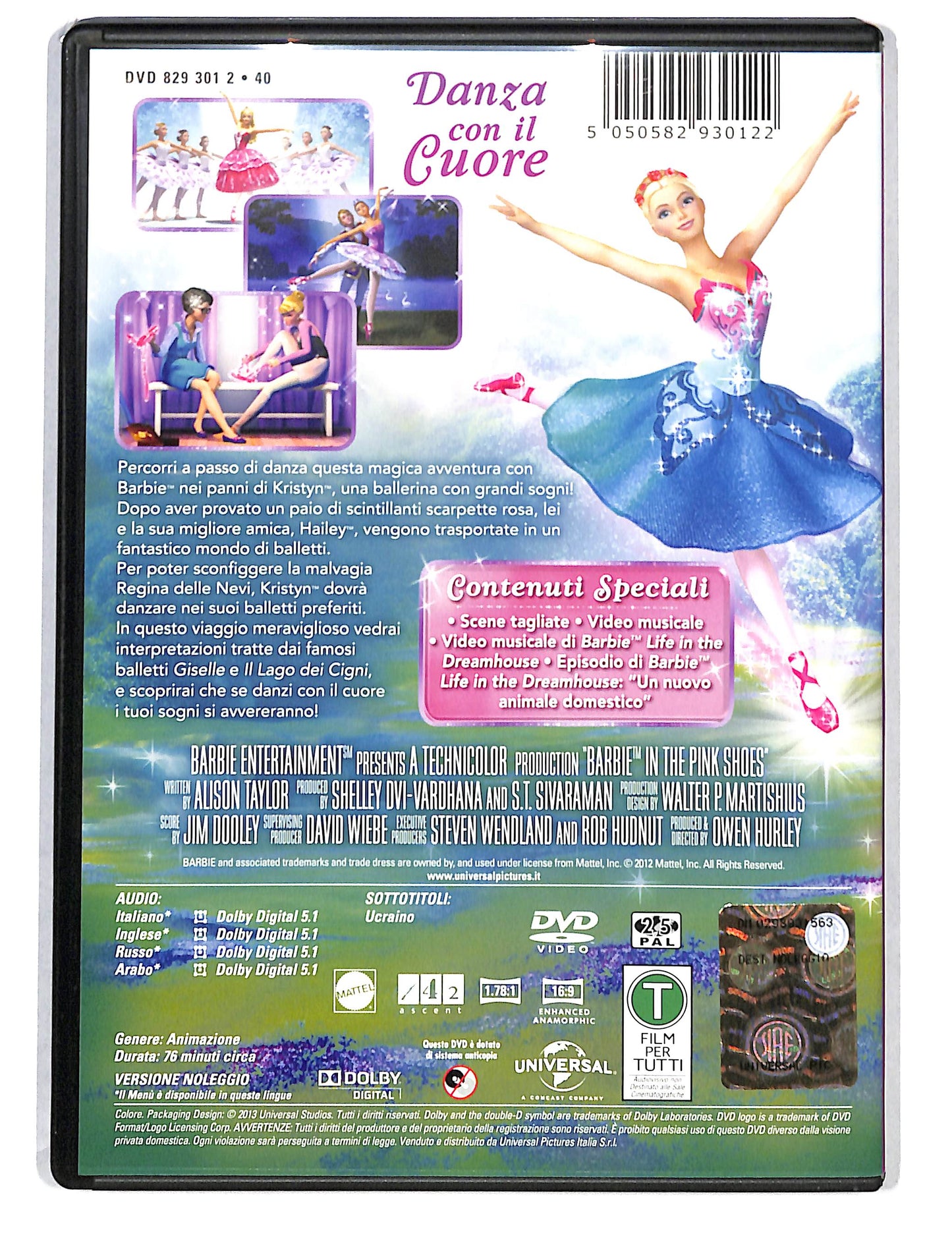 EBOND Barbie e le scarpette rosa NOLEGGIO DVD DB804352