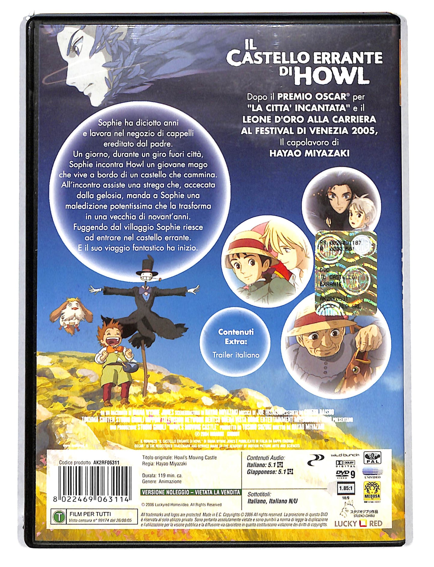 EBOND Il Castello errante di Howl NOLEGGIO DVD DB804364