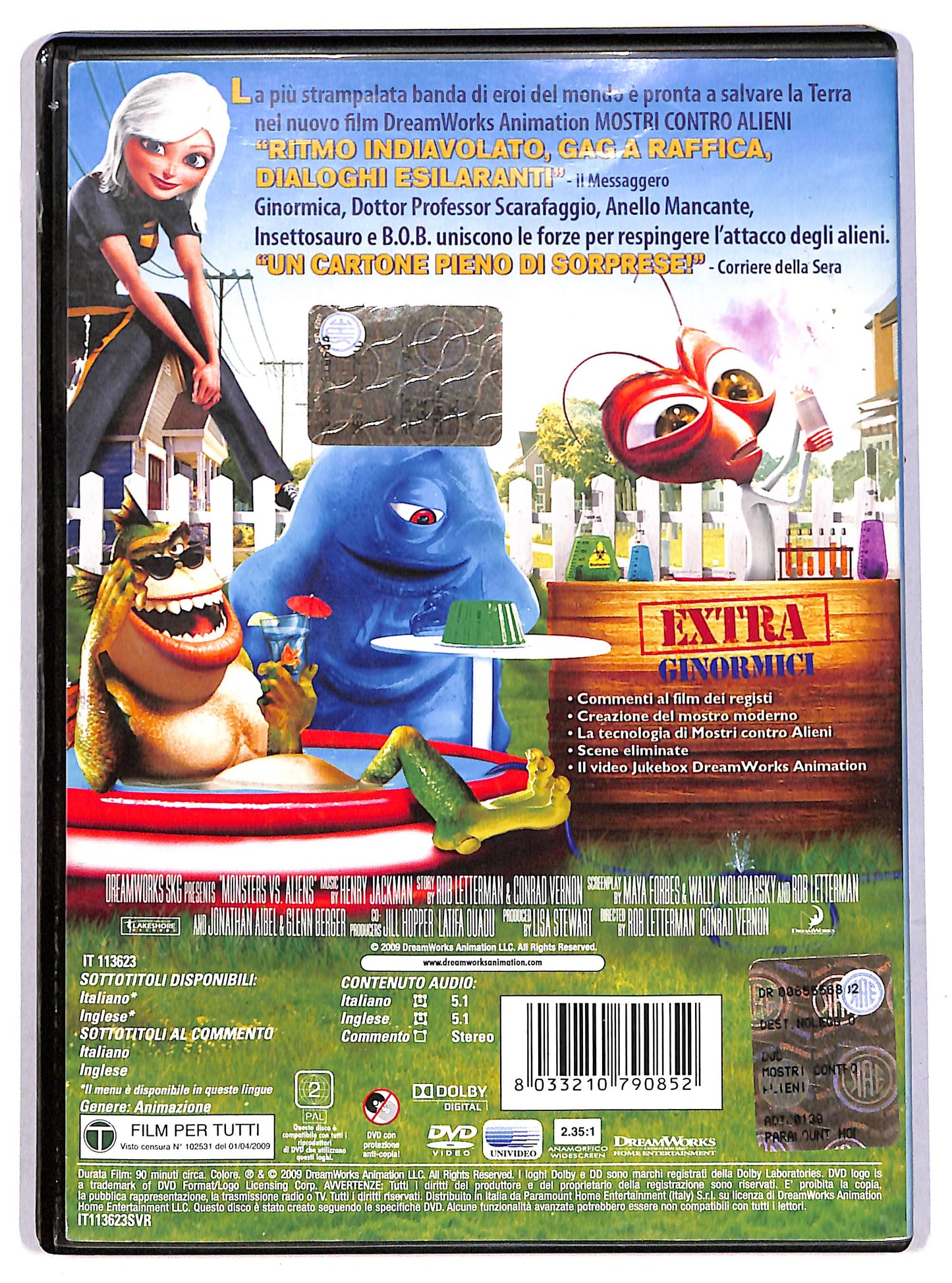 EBOND Mostri contro Alieni Noleggio DVD DB804652