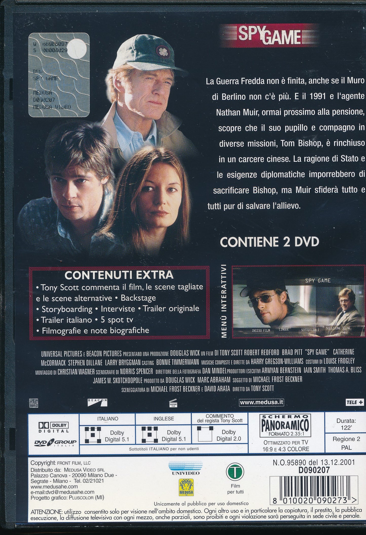EBOND Spy game - EX noleggio DVD DB804934