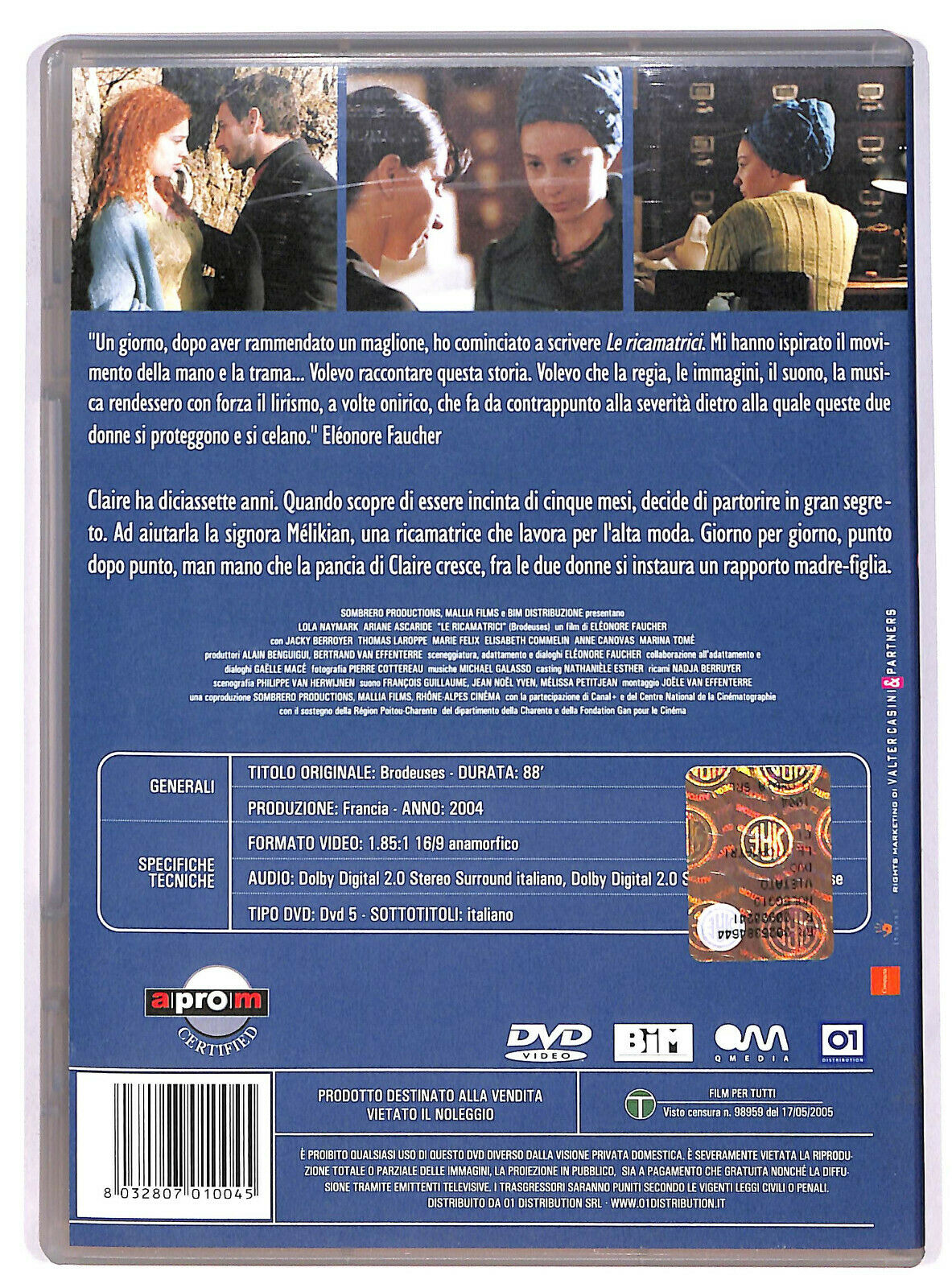 EBOND Le Ricamatrici NOLEGGIO DVD DB804960
