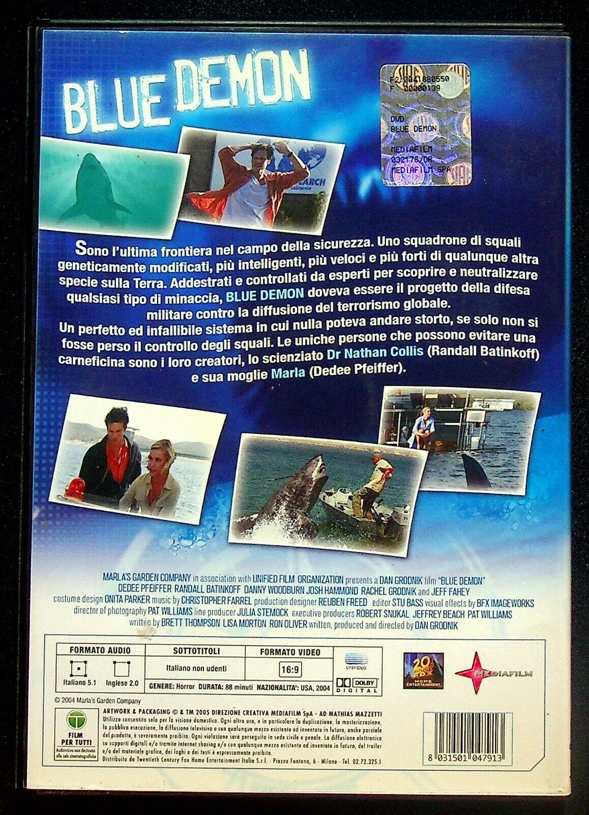 EBOND Blue Demon NOLEGGIO DVD DB805152
