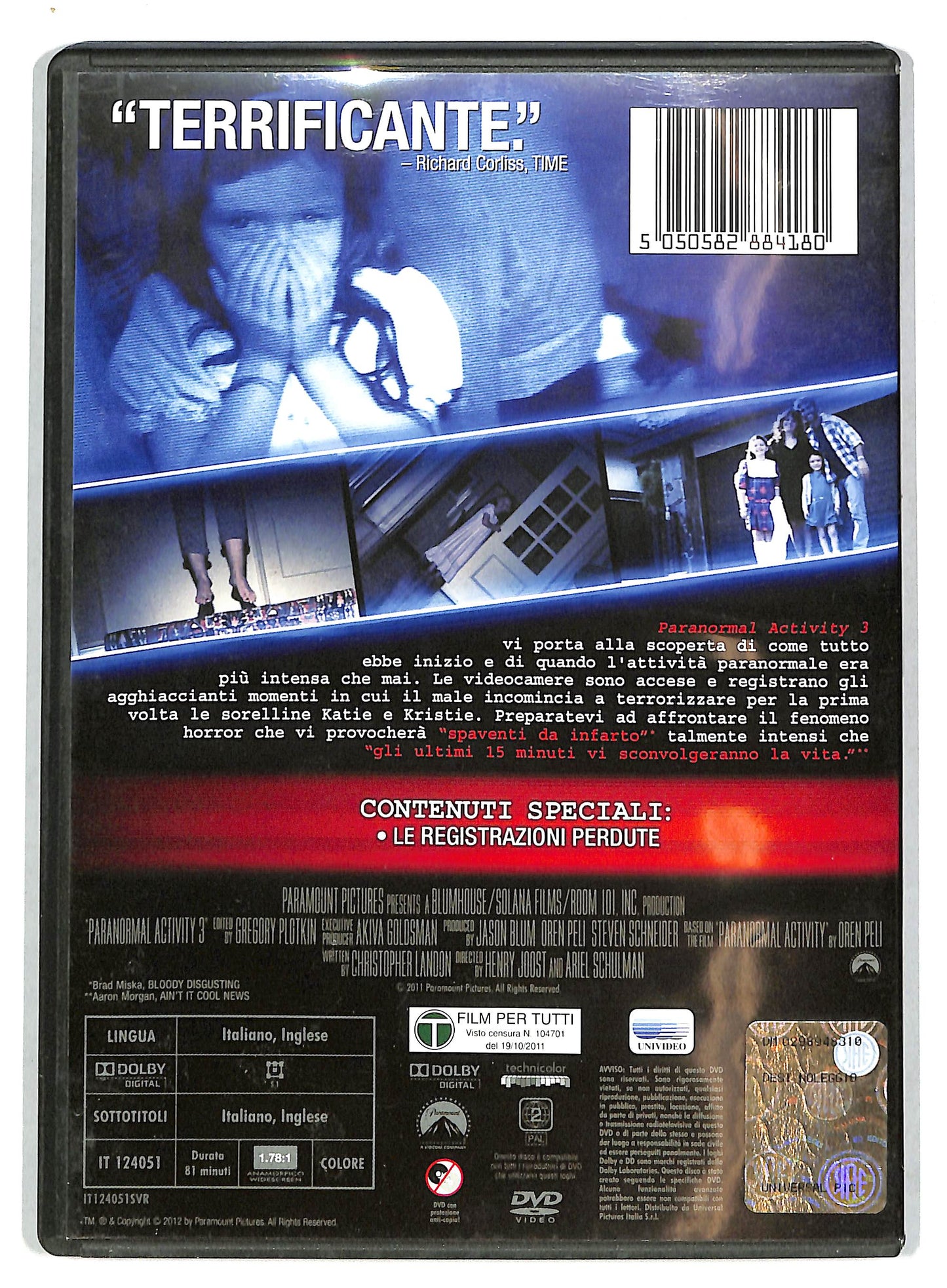 EBOND Paranormal Activity 3 NOLEGGIO DVD DB805316