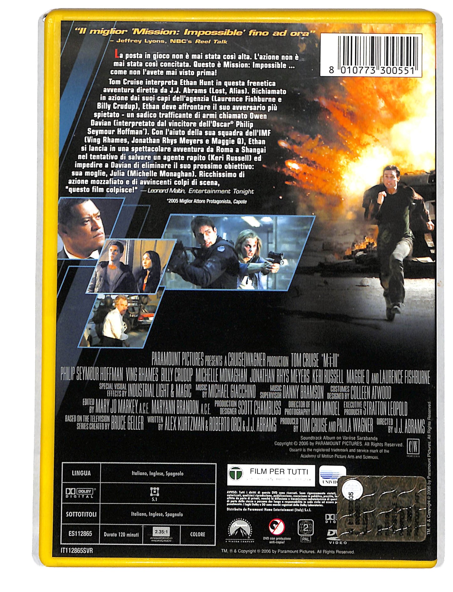 EBOND Mission Impossible 3 NOLEGGIO DVD DB805319