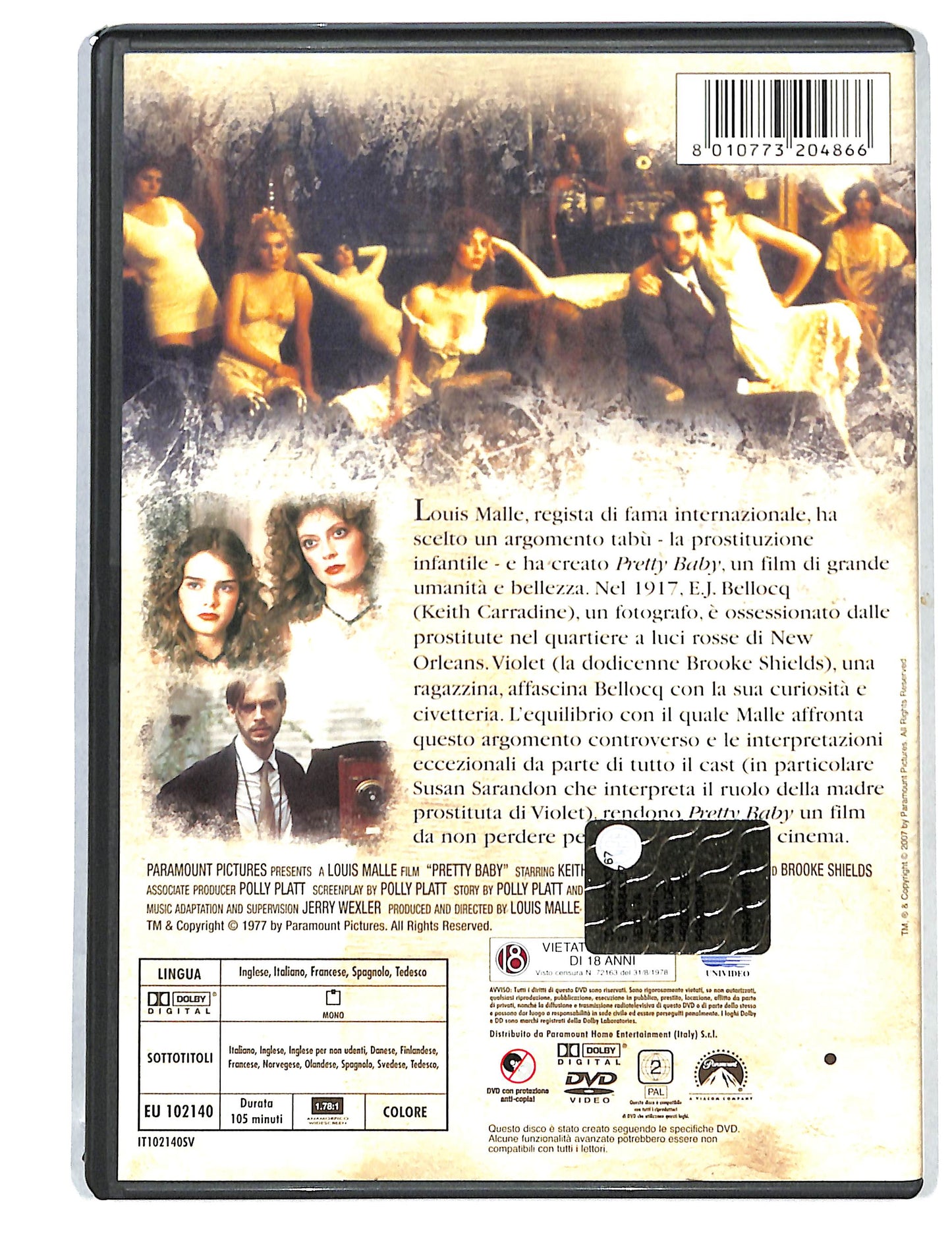 EBOND Pretty Baby NOLEGGIO DVD DB805325