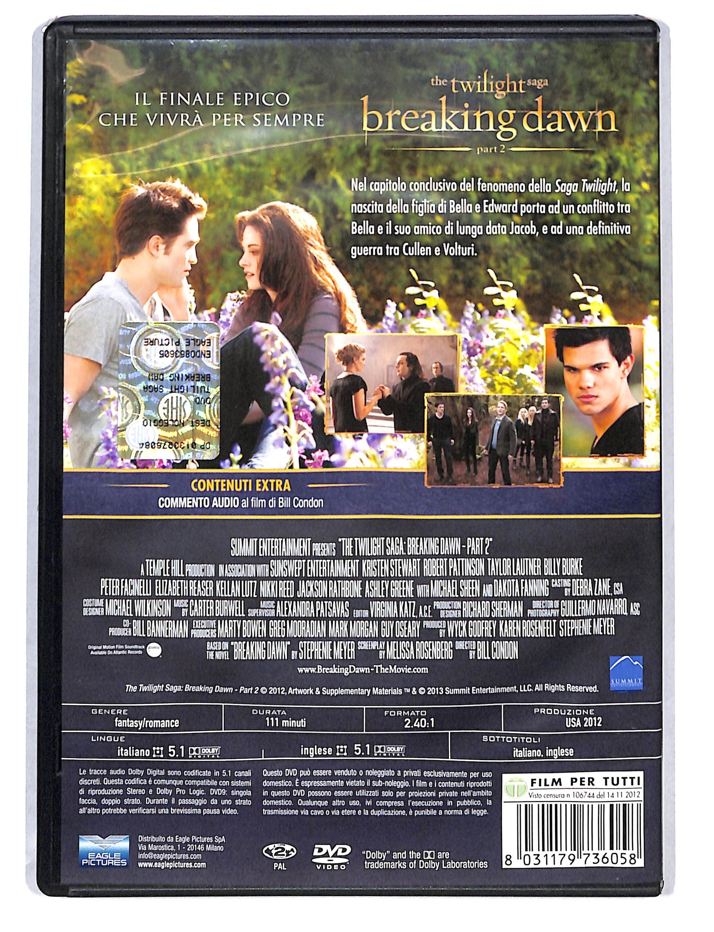 EBOND Breaking Dawn - Parte 2 NOLEGGIO DVD DB805802