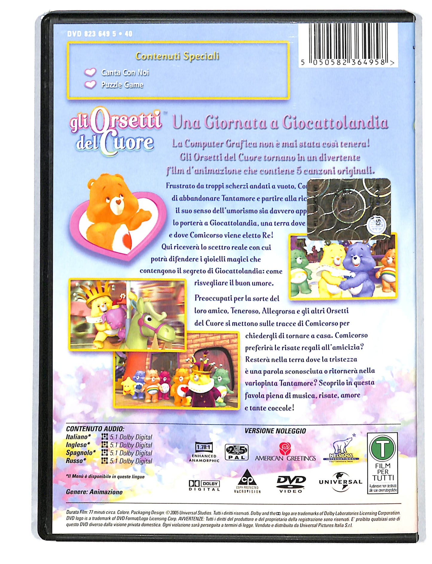 EBOND Gli Orsetti del cuore NOLEGGIO DVD DB805815