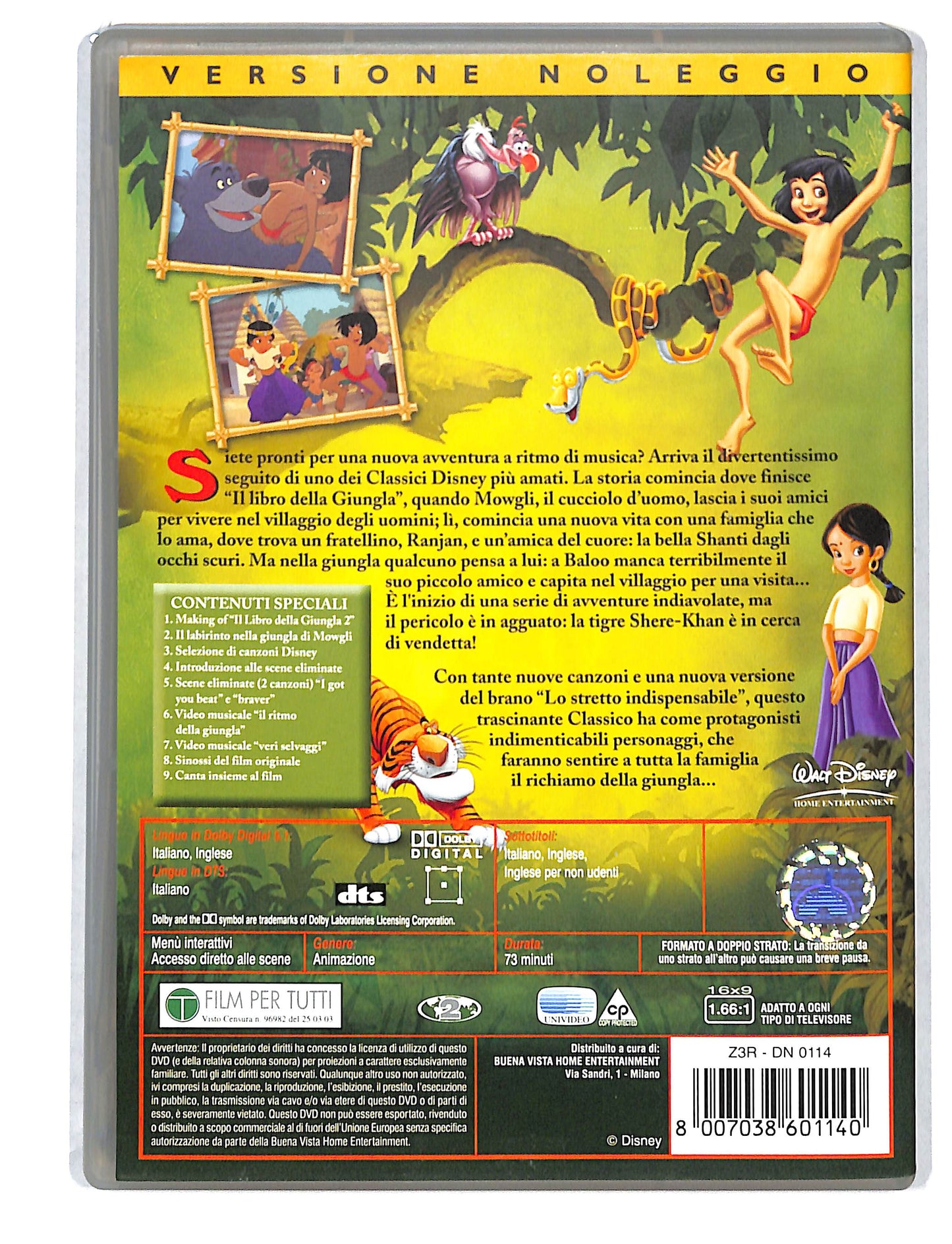 EBOND Ildella Giungla 2 NOLEGGIO DVD DB805840