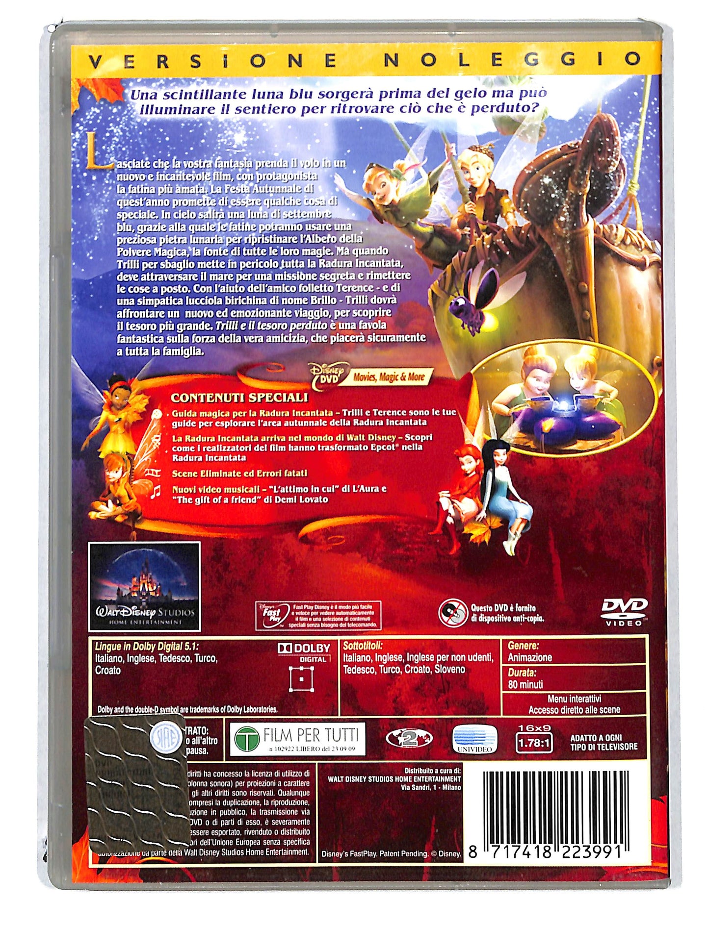 EBOND Trilli e il tesoro perduto NOLEGGIO DVD DB805849