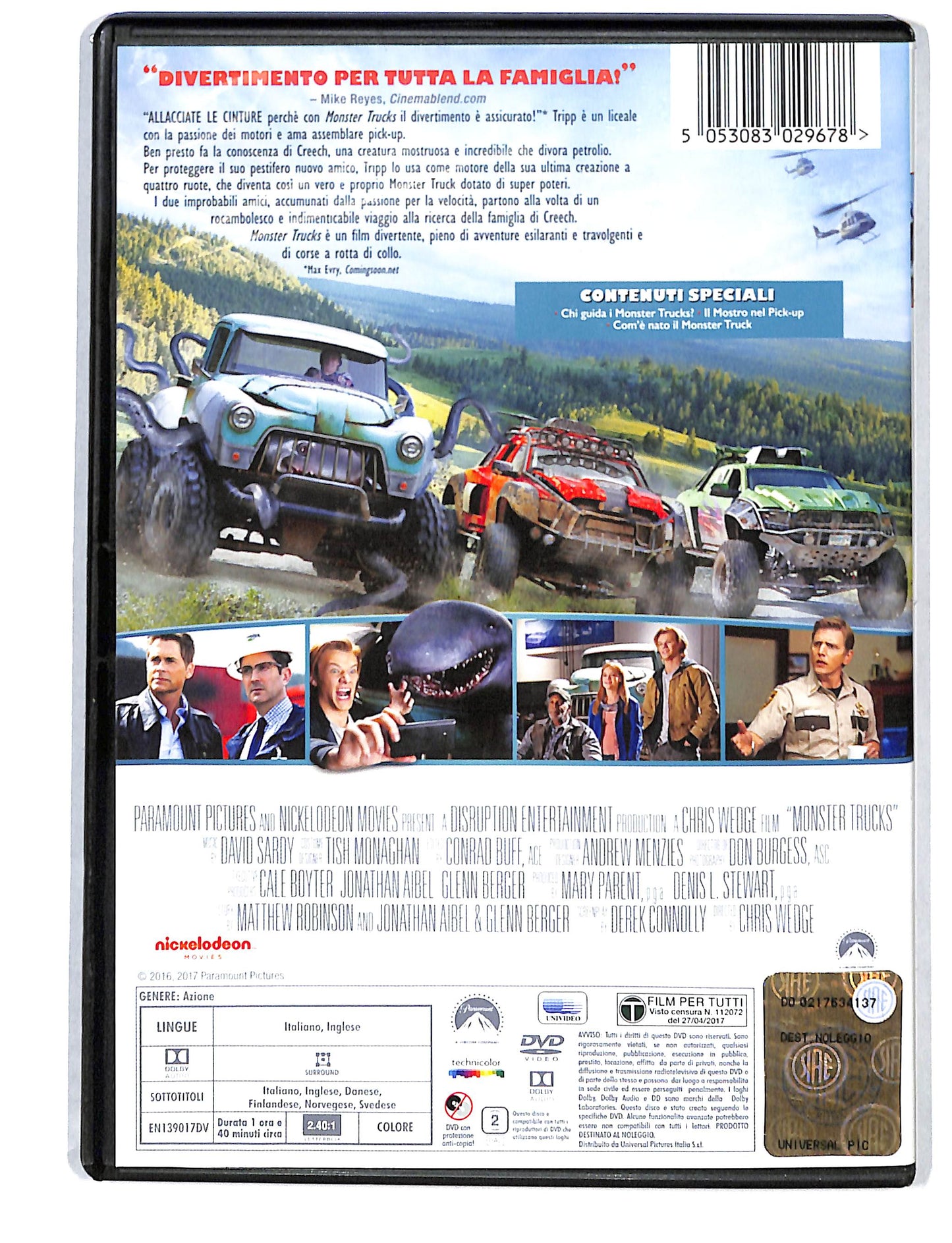 EBOND Monster Trucks NOLEGGIO DVD DB805856