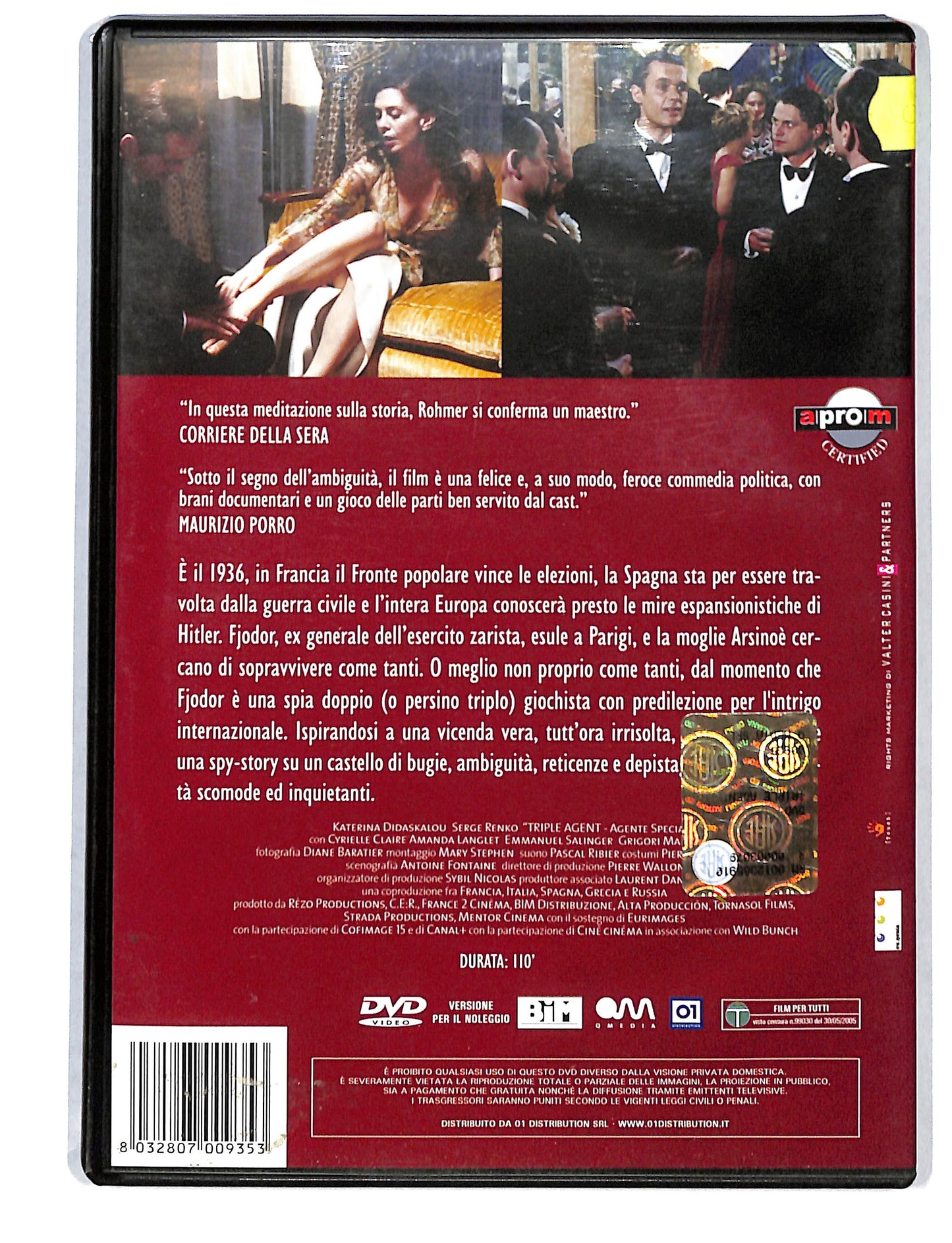 EBOND Triple Agent NOLEGGIO DVD DB805861