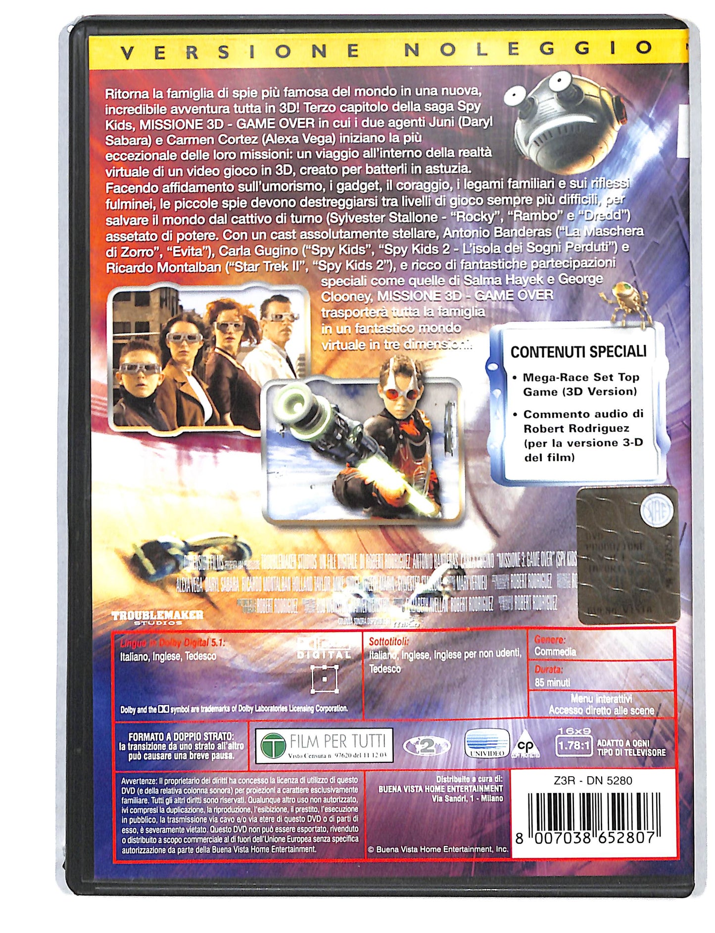 EBOND Missione 3-D game over NOLEGGIO DVD DB805863