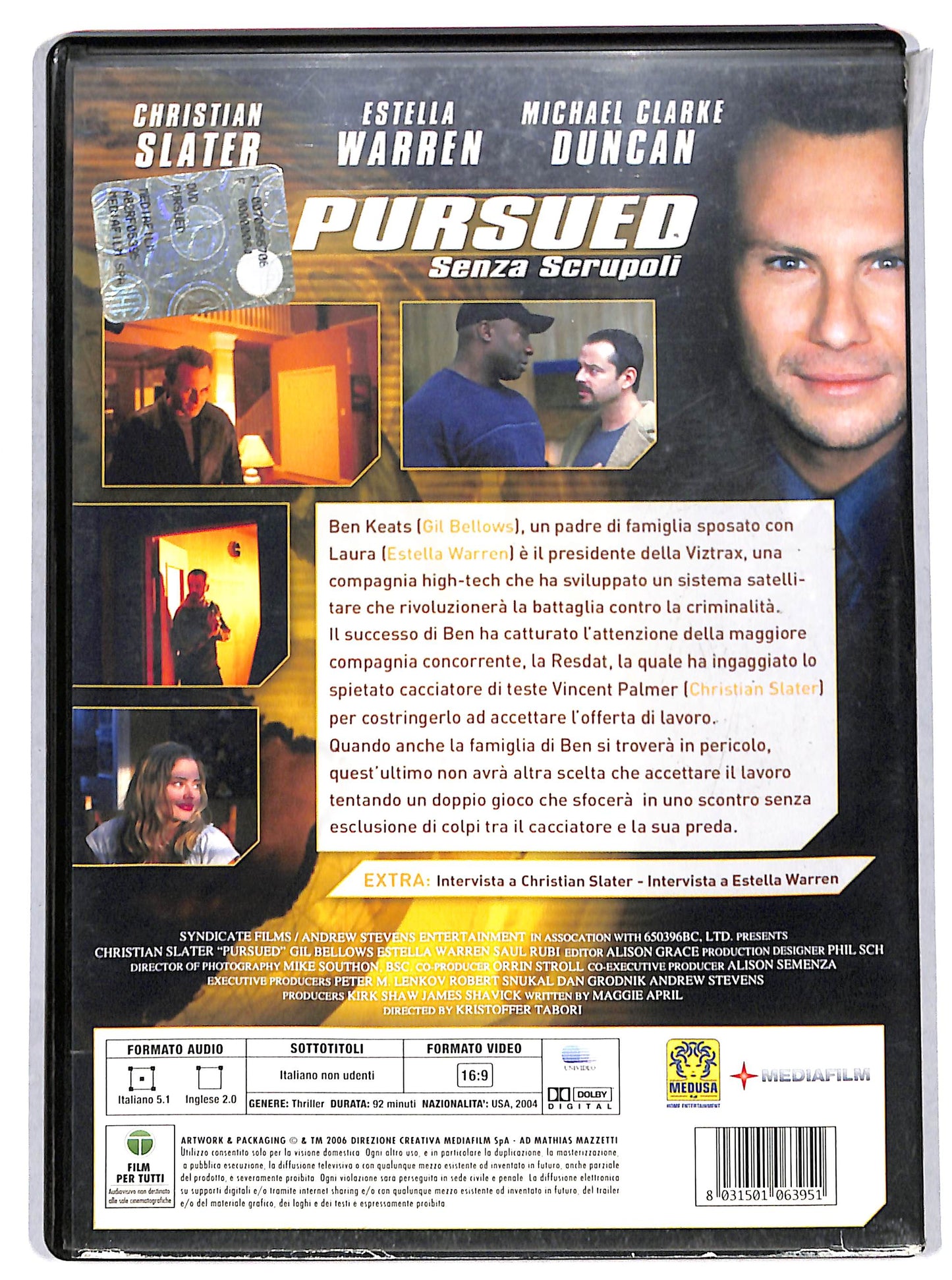 EBOND Pursued - Senza scrupoli NOLEGGIO DVD DB805918