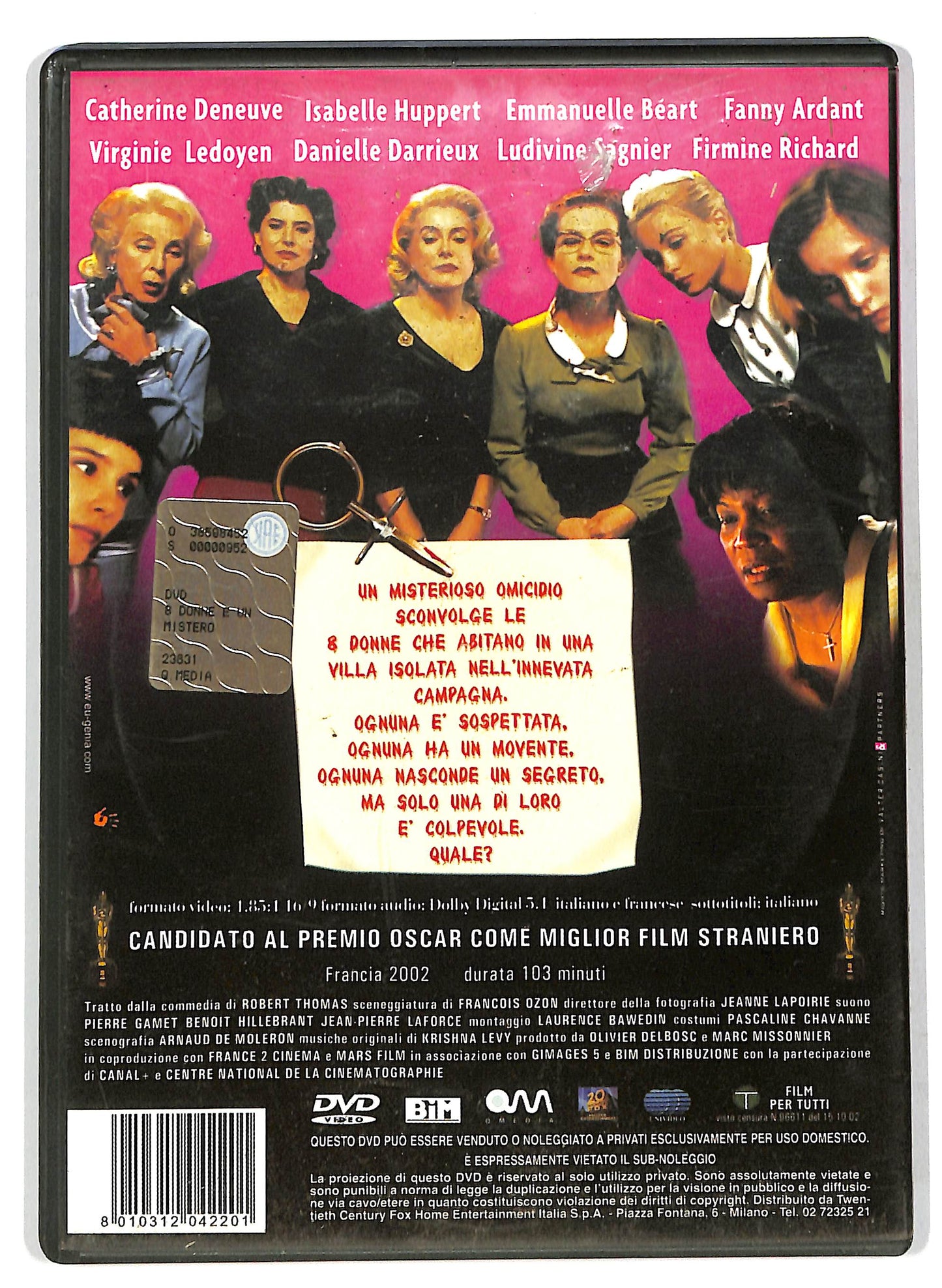 EBOND 8 donne e un mistero NOLEGGIO DVD DB805942