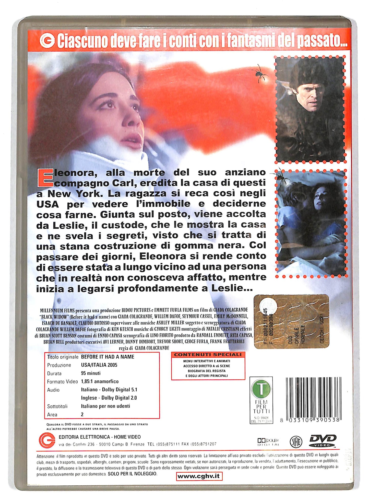 EBOND The Black Widow NOLEGGIO DVD DB805956