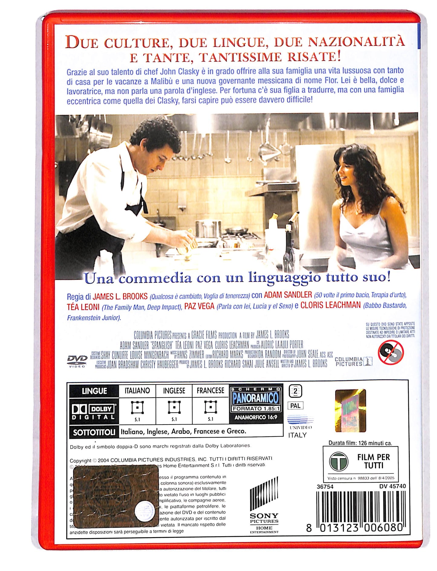 EBOND Spanglish NOLEGGIO DVD DB806111