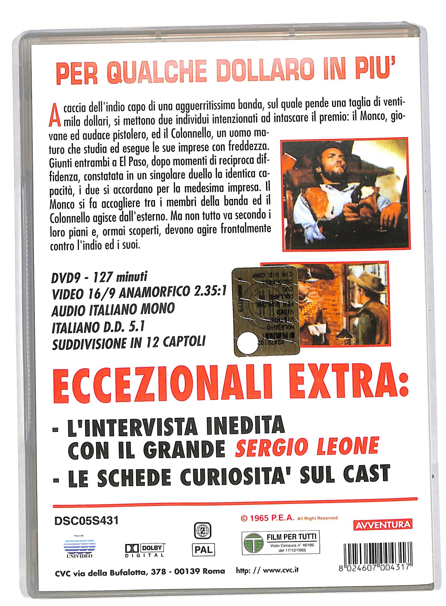 EBOND Per qualche dollaro in piu NOLEGGIO DVD DB806312