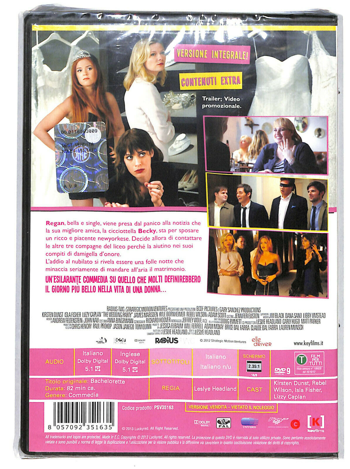 EBOND The Wedding Party NOLEGGIO DVD DB806607
