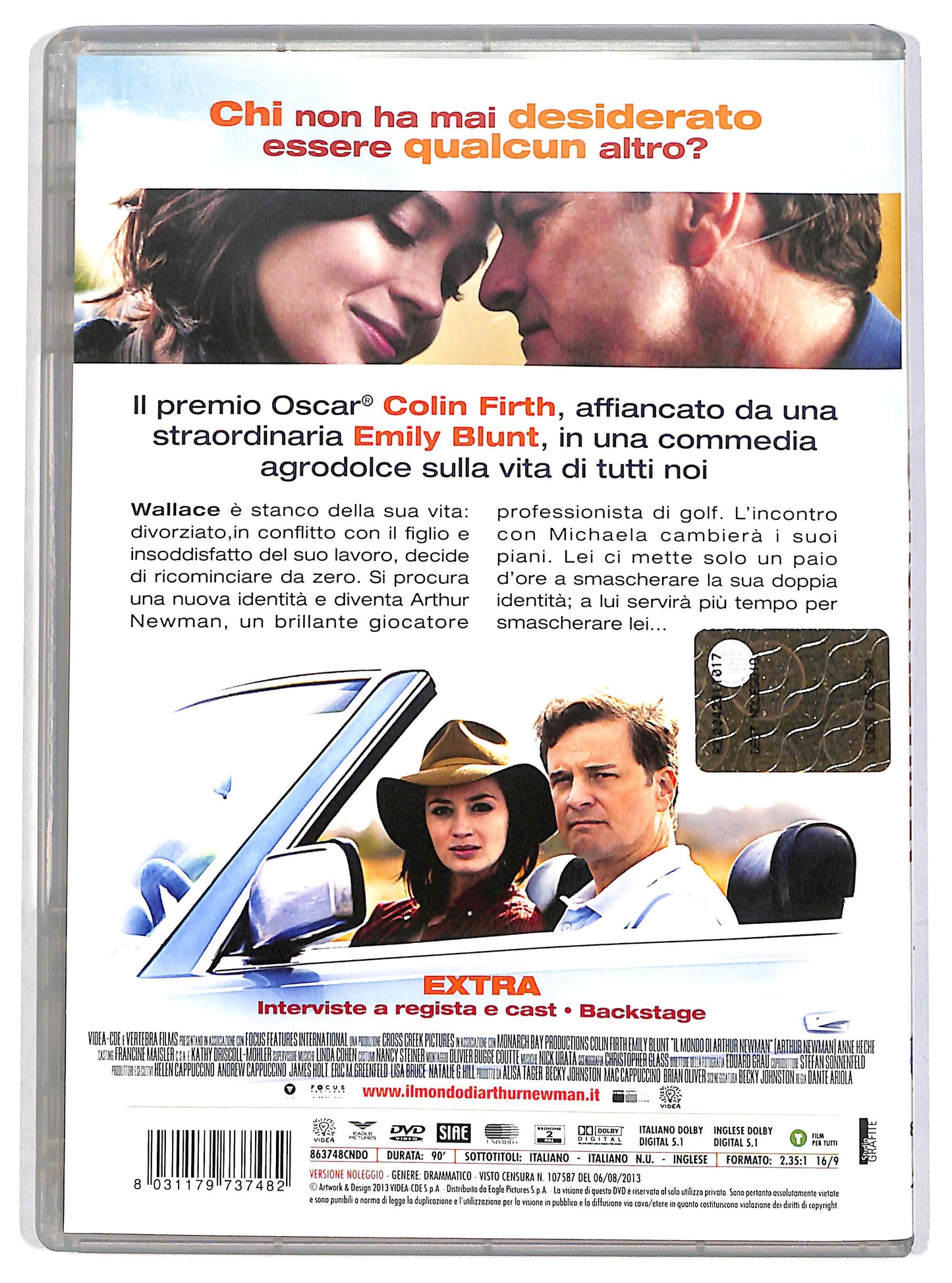 EBOND Il mondo di Arthur Newman Noleggio DVD DB806612
