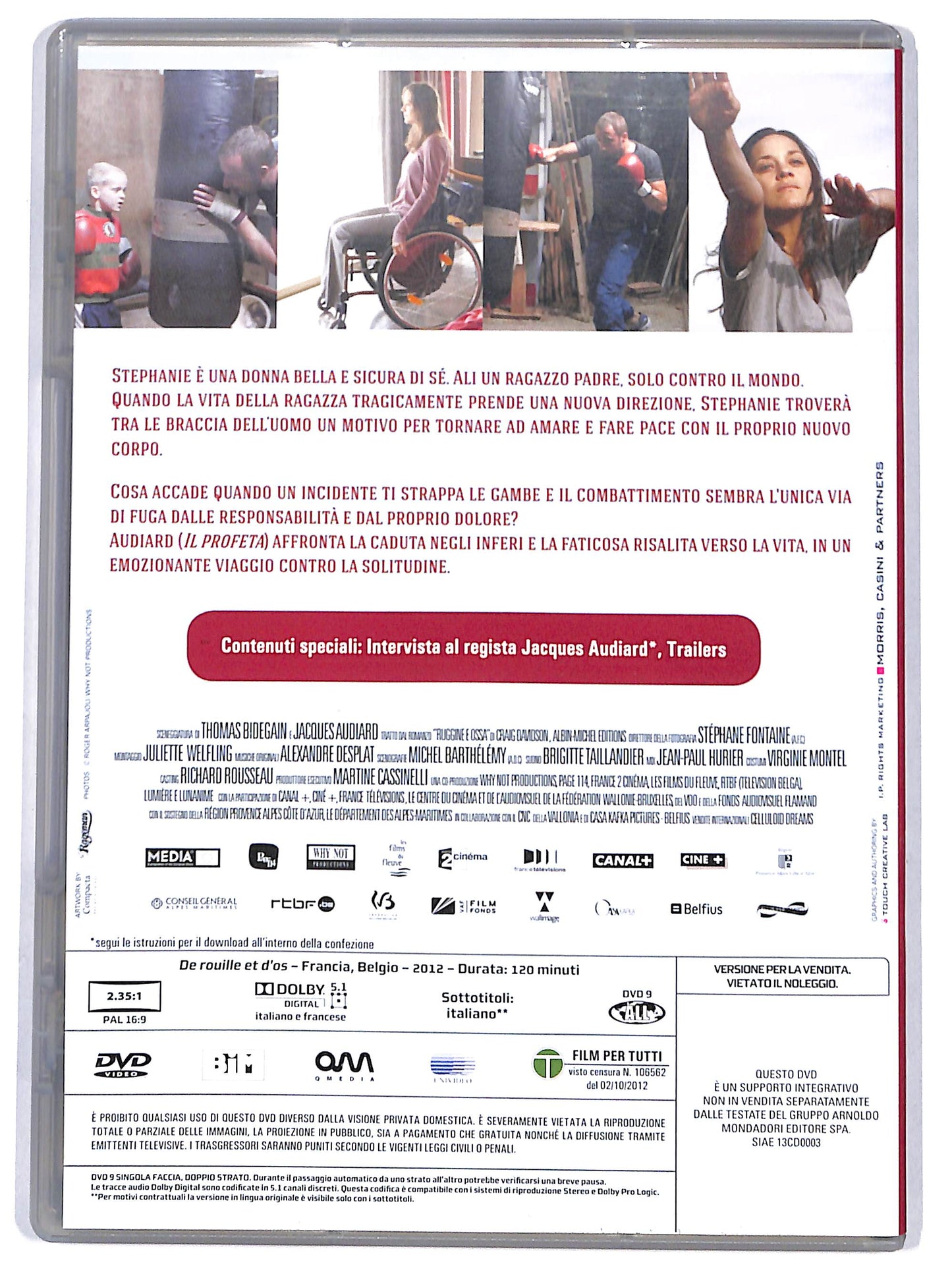 EBOND Un sapore di ruggine e ossa NOLEGGIO DVD DB806618