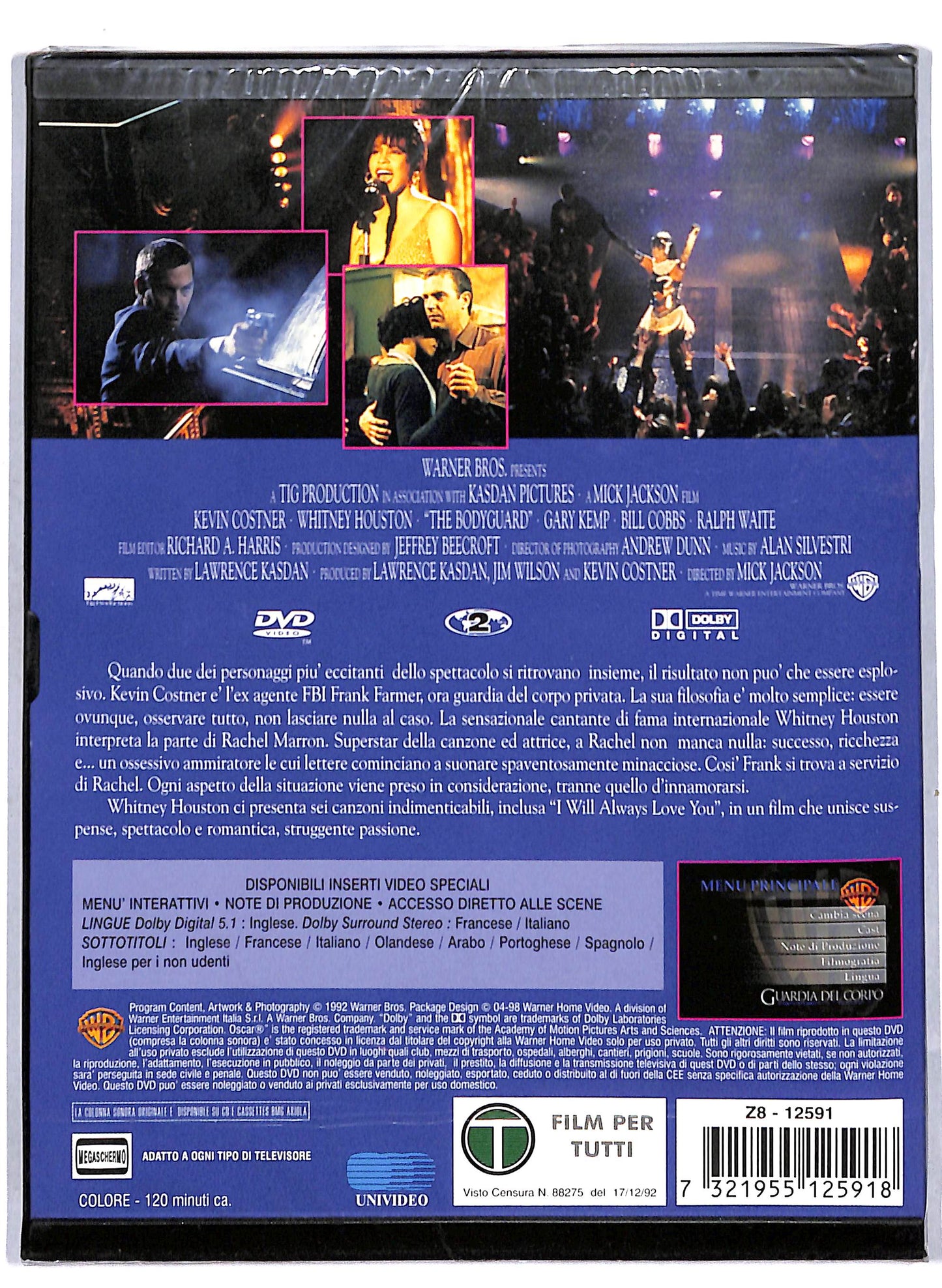 EBOND Guardia del corpo SNAPPER DVD DB806815