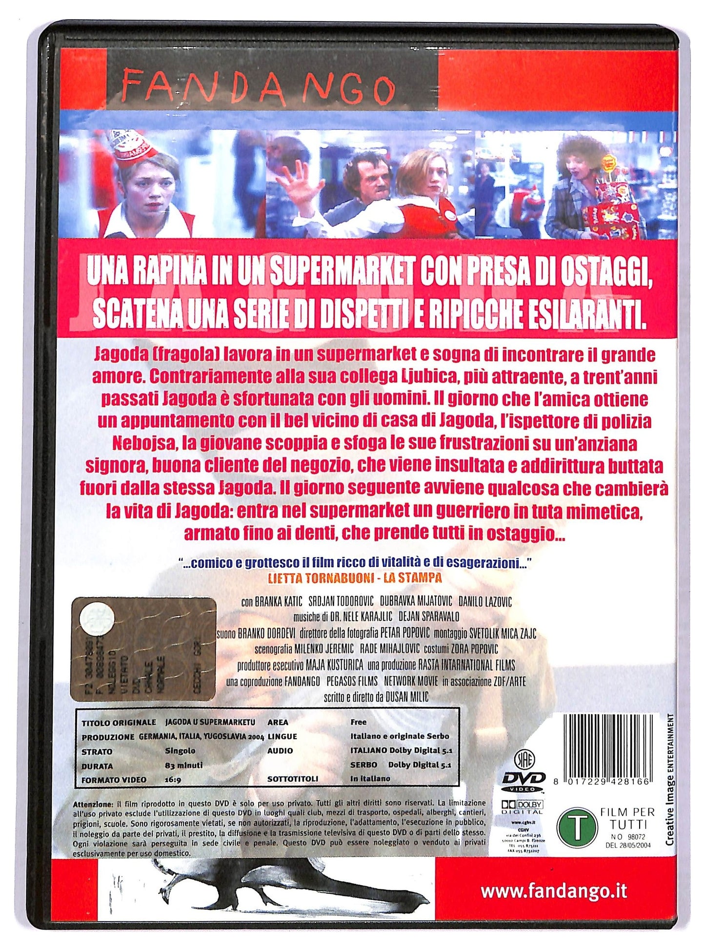 EBOND Jagoda Fragole al supermarket NOLEGGIO DVD DB806827