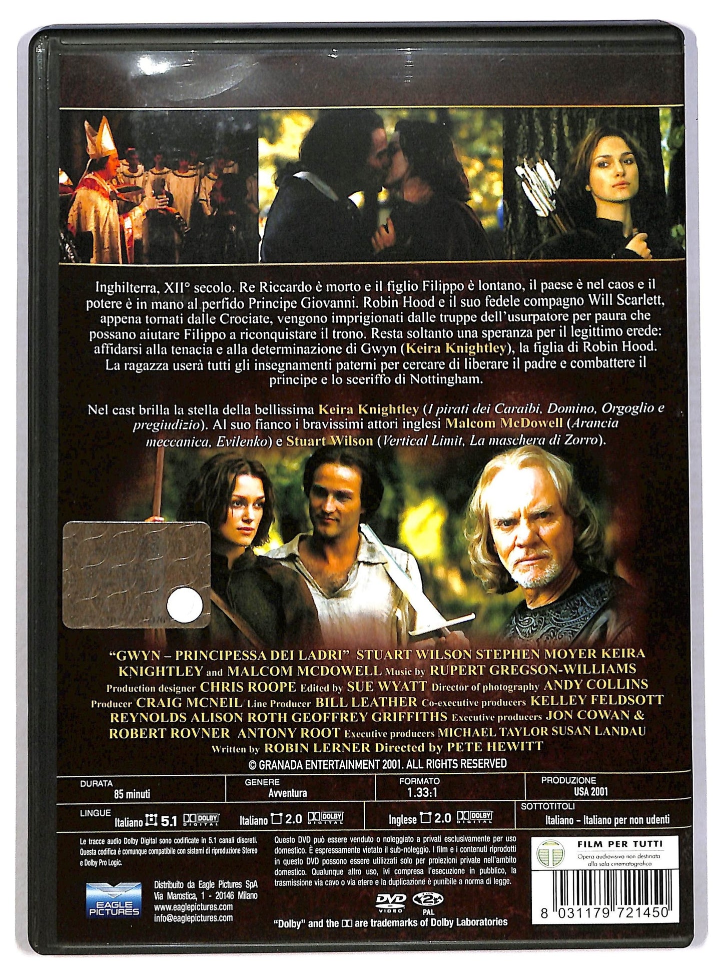 EBOND Gwyn - Principessa Dei Ladri NOLEGGIO DVD DB806855