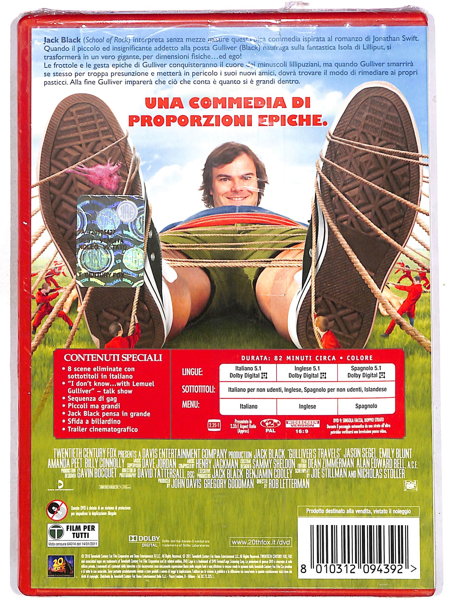 EBOND I fantastici viaggi di Gulliver NOLEGGIO DVD DB807112