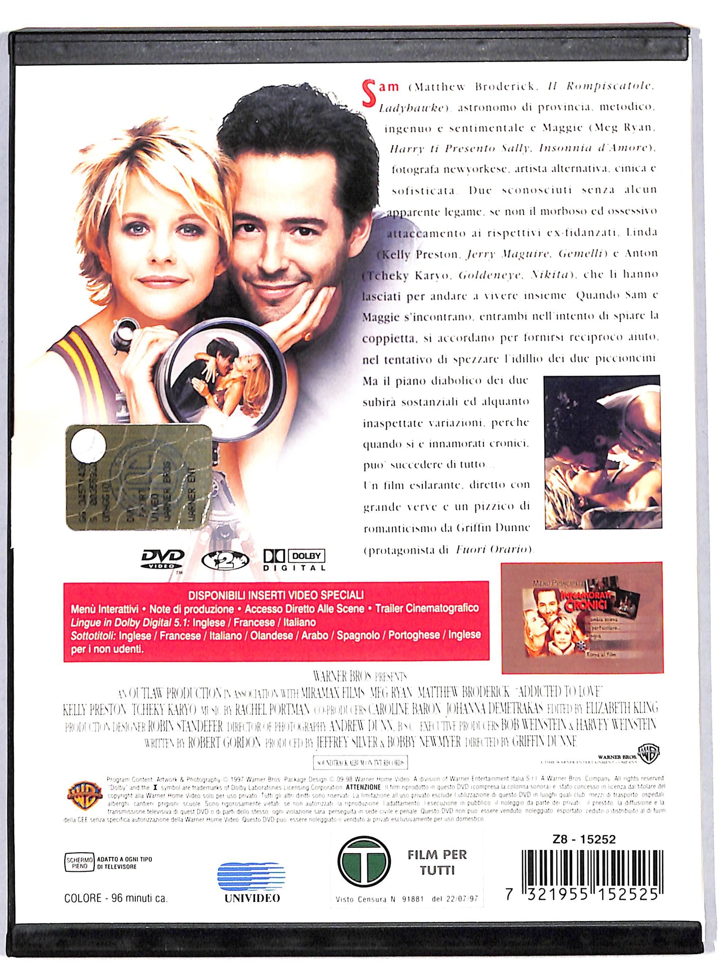 EBOND Innamorati cronici SNAPPER DVD DB807133
