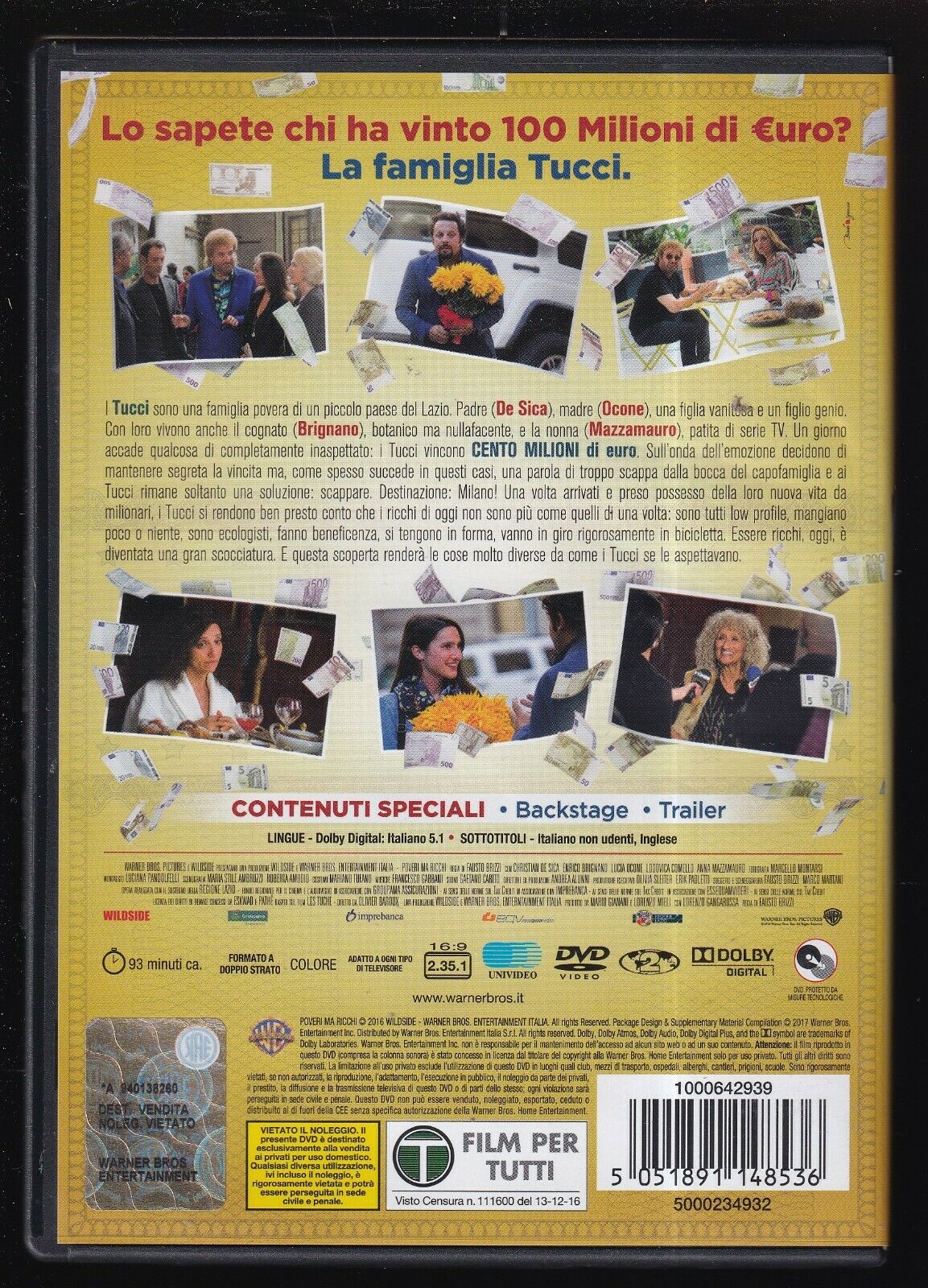 EBOND Poveri Ma Ricchi Ex Noleggio DVD DB807150