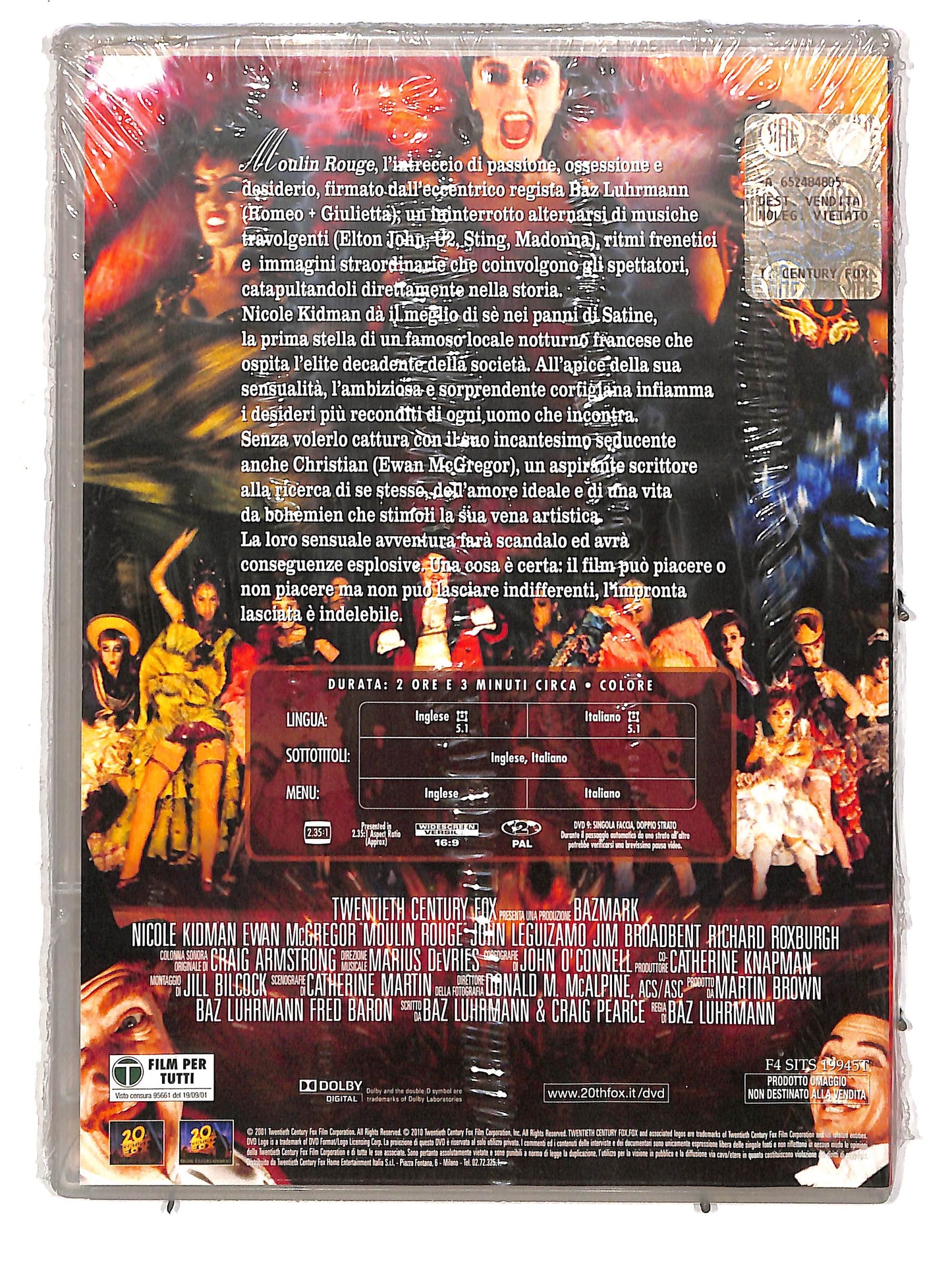 EBOND Moulin Rouge! NOLEGGIO DVD DB807156