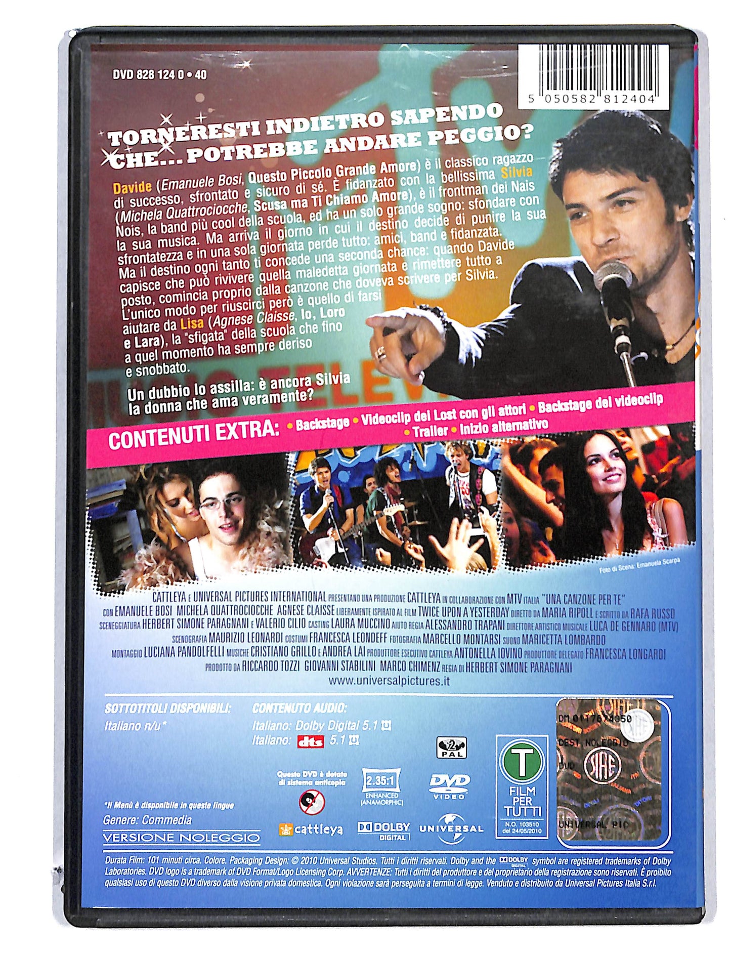 EBOND Una canzone per te NOLEGGIO DVD DB807162