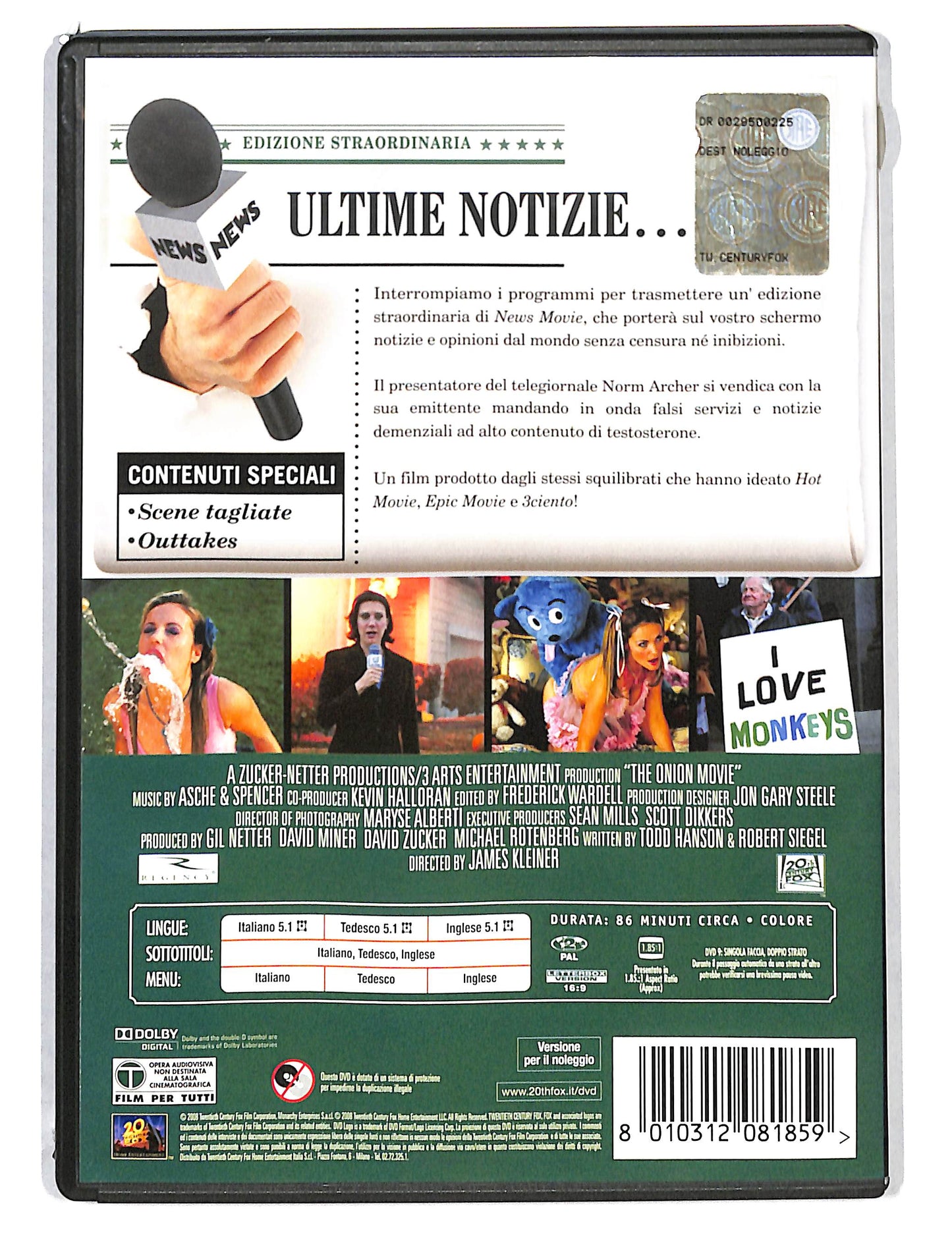 EBOND News Movie NOLEGGIO DVD DB807303
