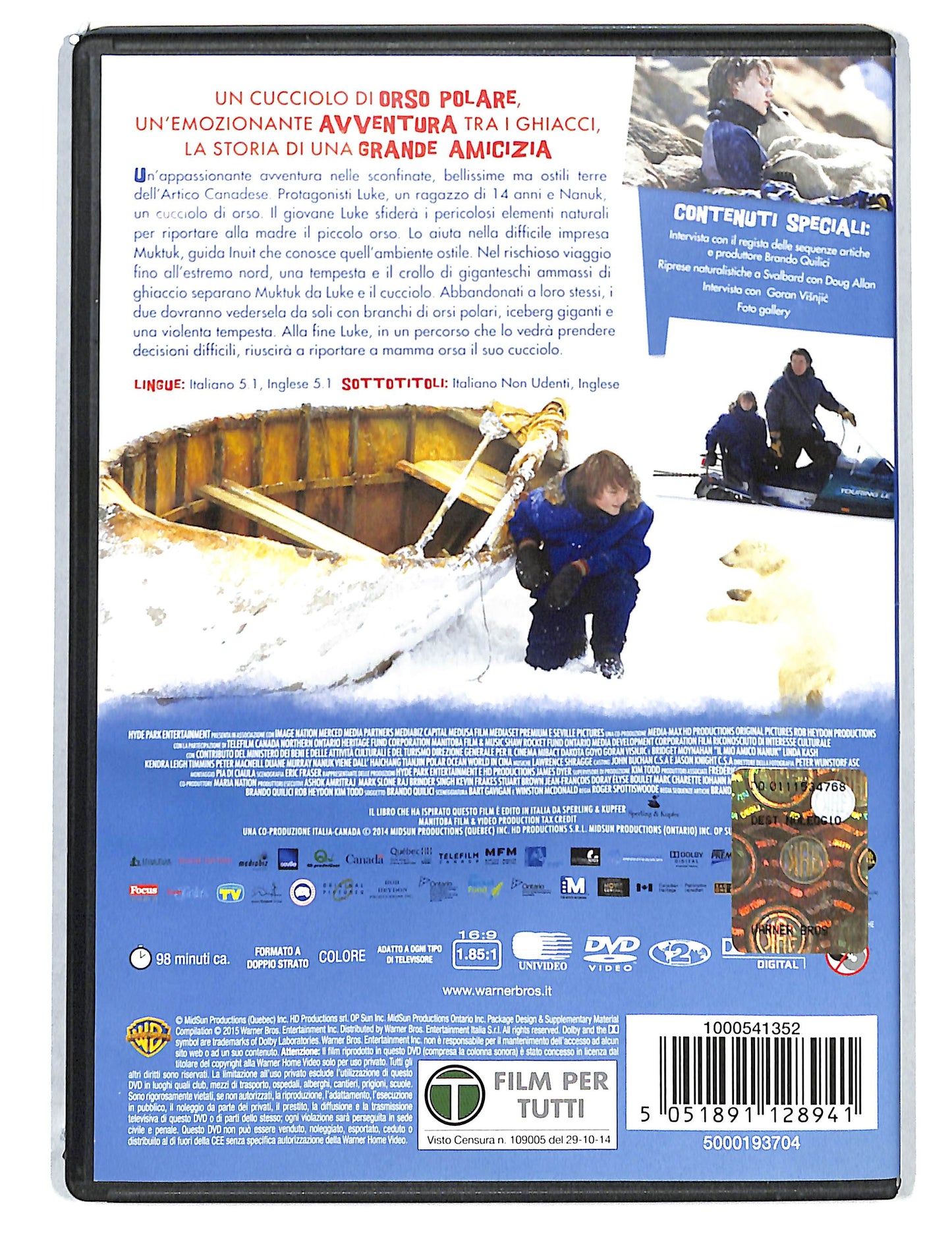 EBOND Il Mio amico Nanuk NOLEGGIO DVD DB807312