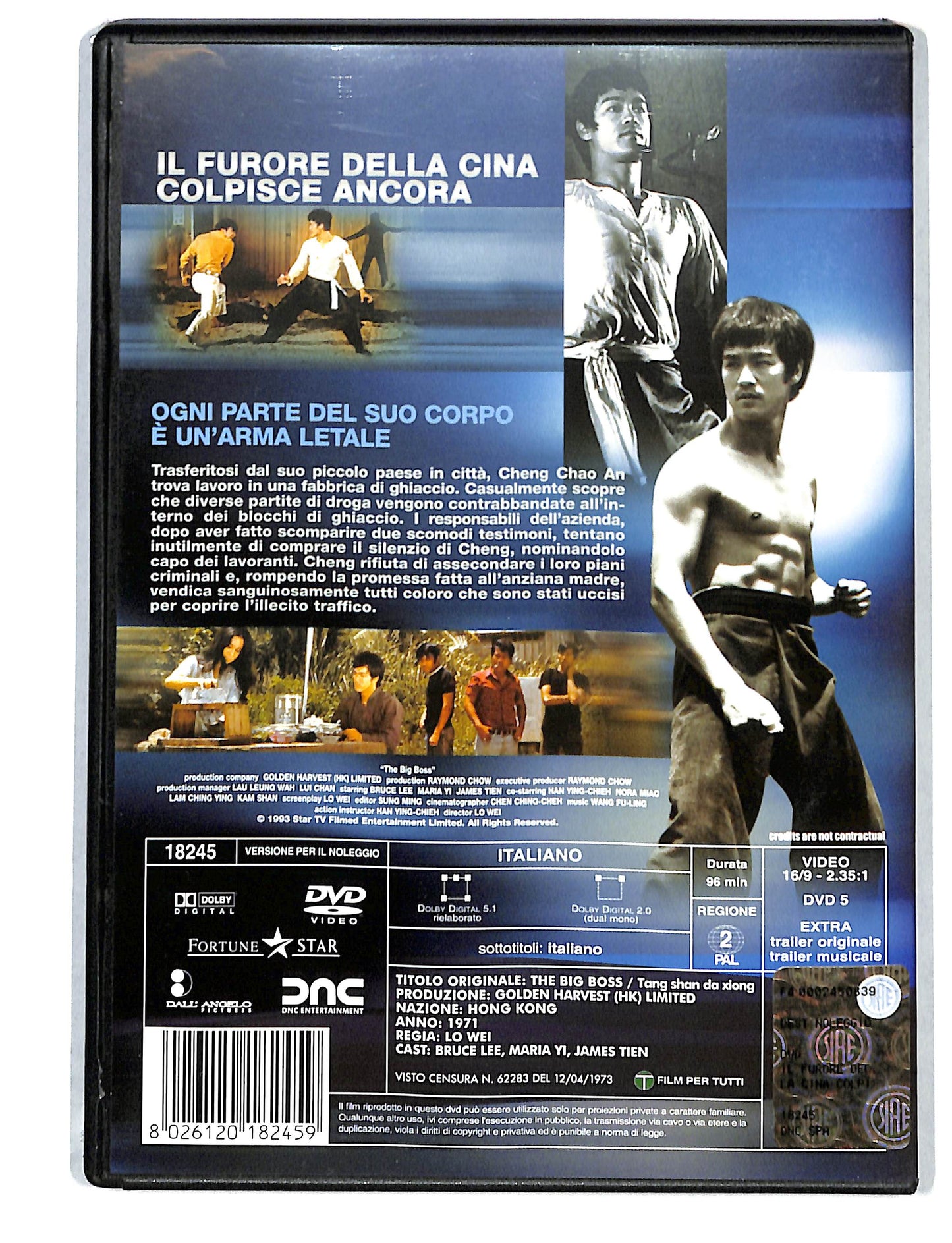EBOND Il Furore della cina colpisce ancora NOLEGGIO DVD DB807329