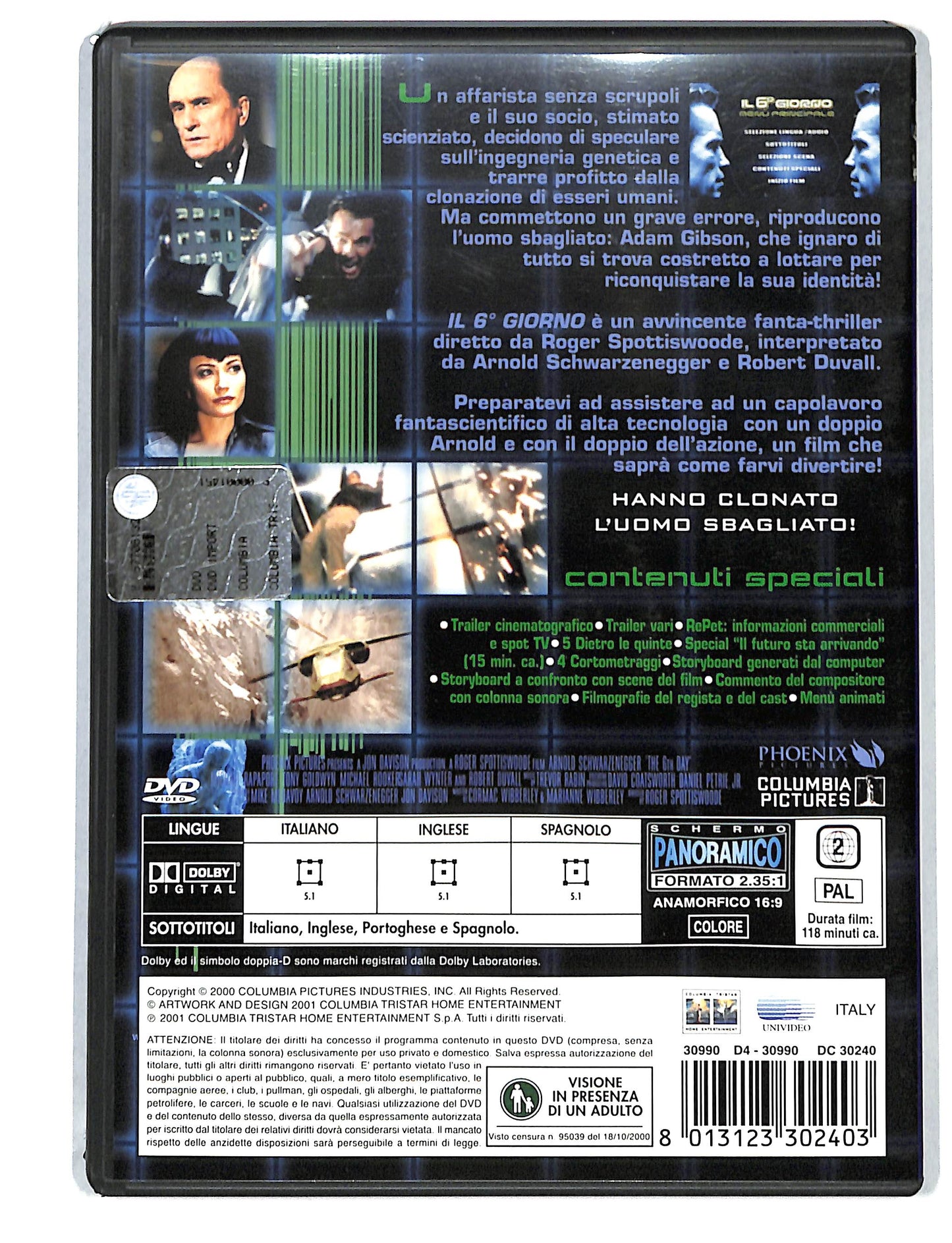 EBOND Il 6 giorno NOLEGGIO DVD DB807333