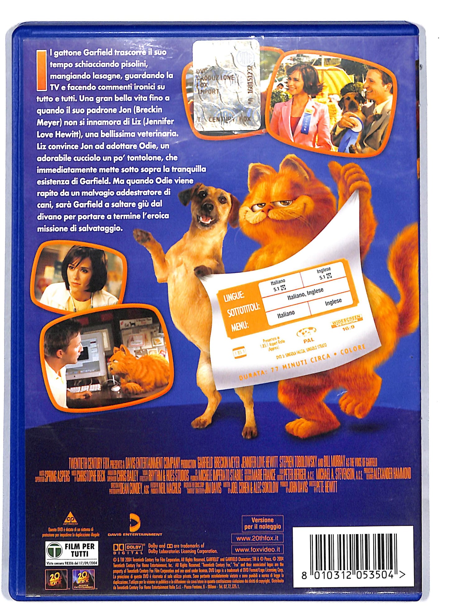 EBOND Garfield - Il Film NOLEGGIO DVD DB807351