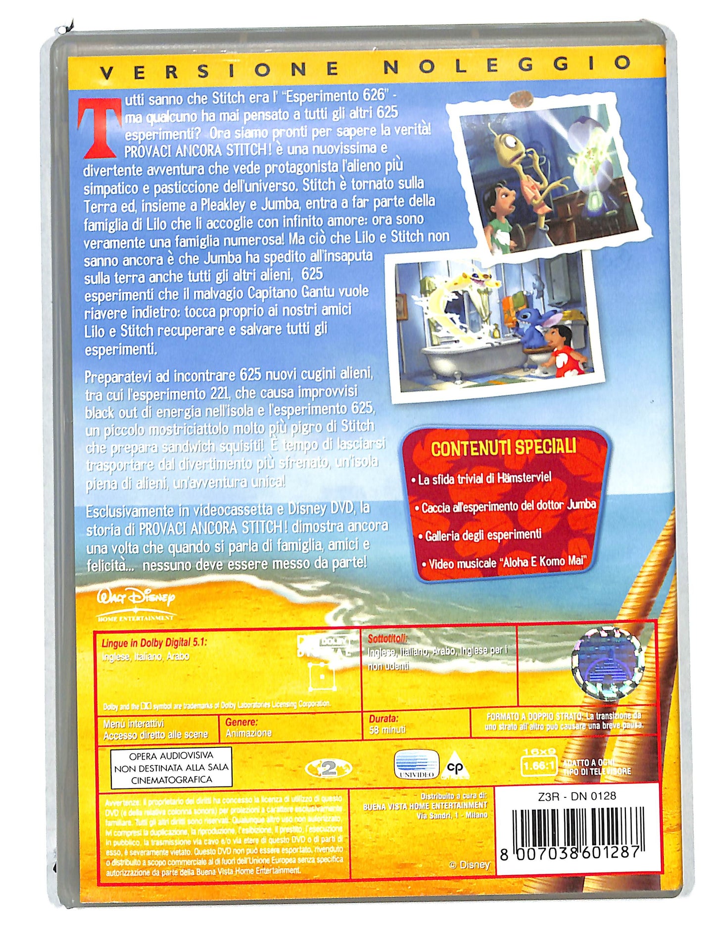 EBOND Provaci ancora Stitch! NOLEGGIO DVD DB807353