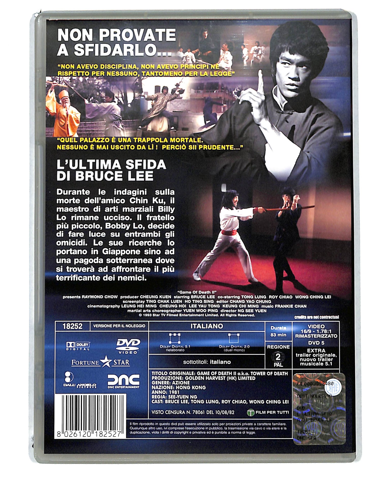 EBOND L'ultima Sfida di Bruce Lee NOLEGGIO DVD DB807361