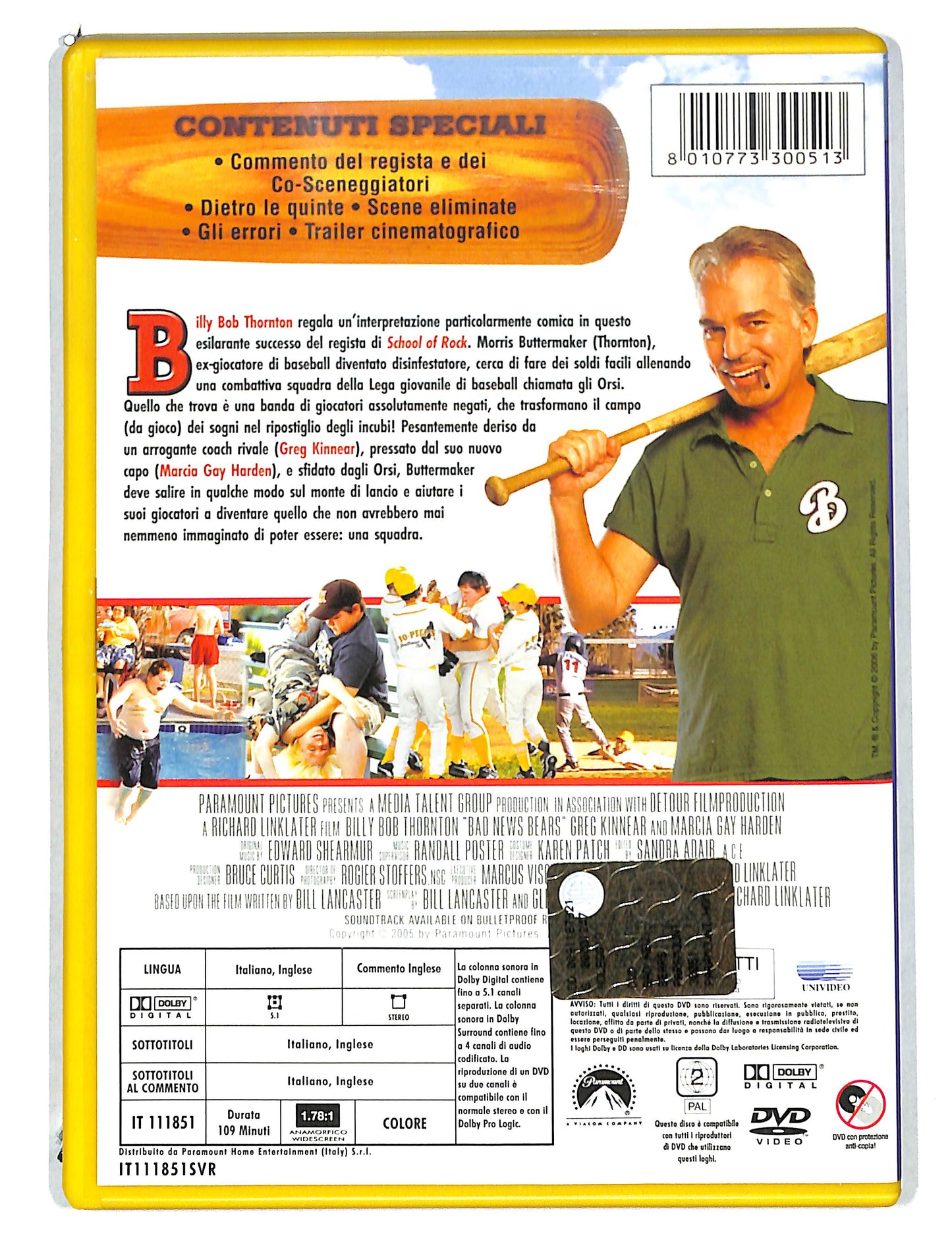 EBOND Bad News Bears NOLEGGIO DVD DB807362