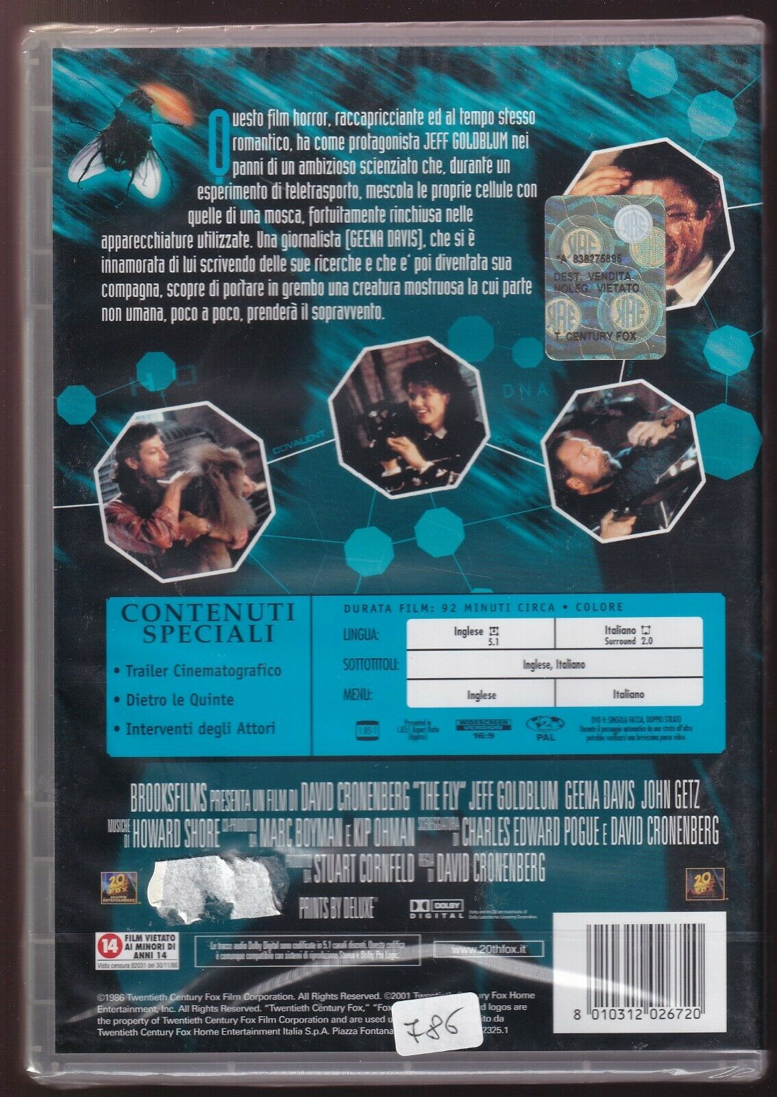 EBOND La Mosca NOLEGGIO DVD DB807632