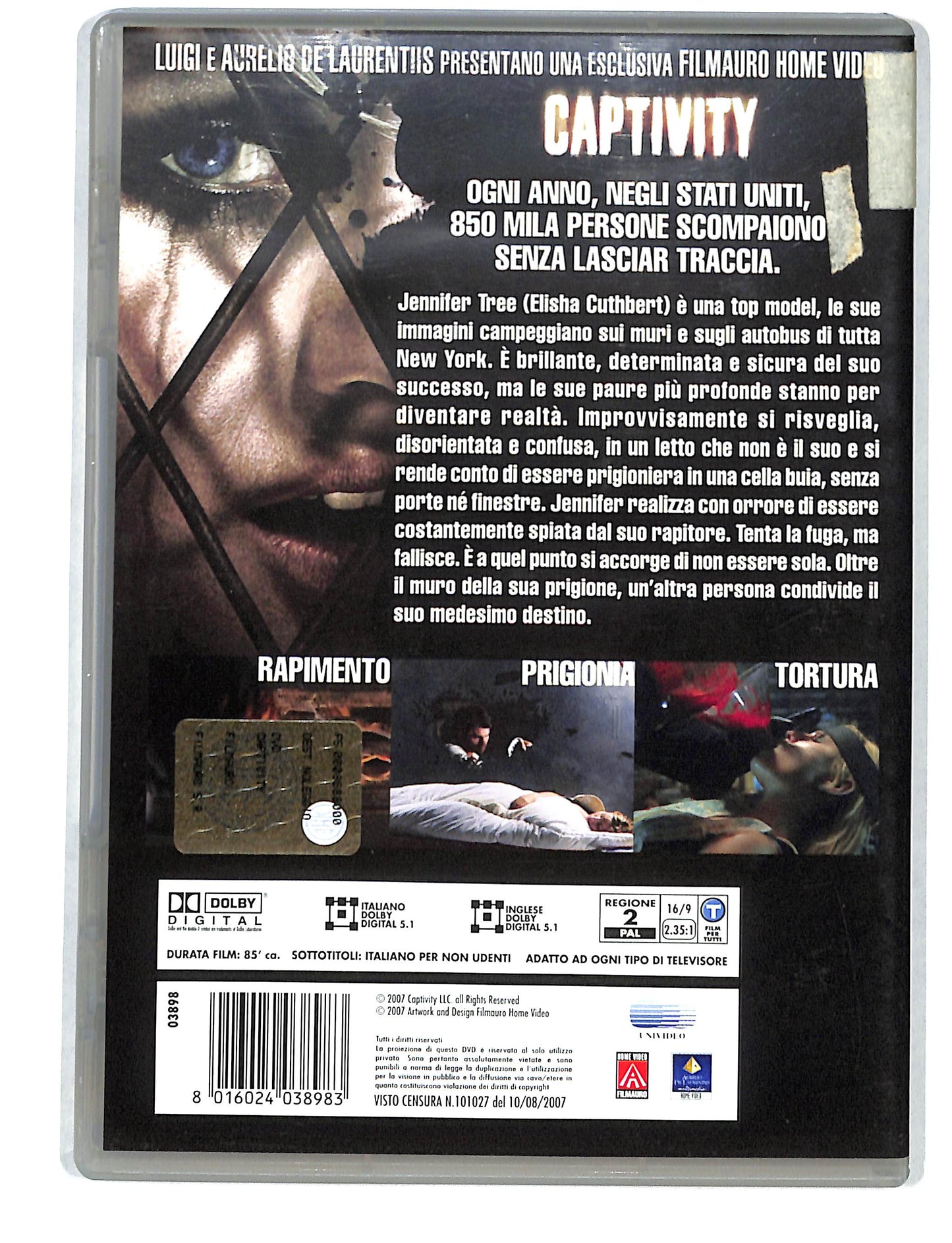 EBOND Captivity NOLEGGIO DVD DB807836