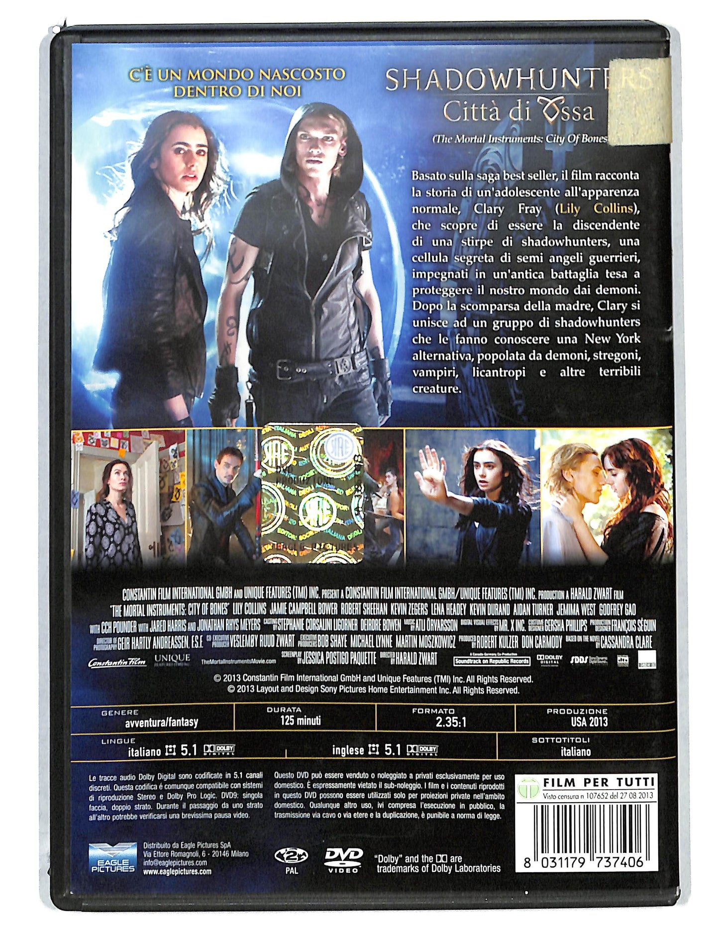 EBOND Shadowhunters - Citta di Ossa NOLEGGIO DVD DB807840