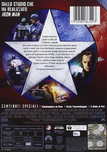 EBOND Captain America - Il primo vendicatore DVD DB808601