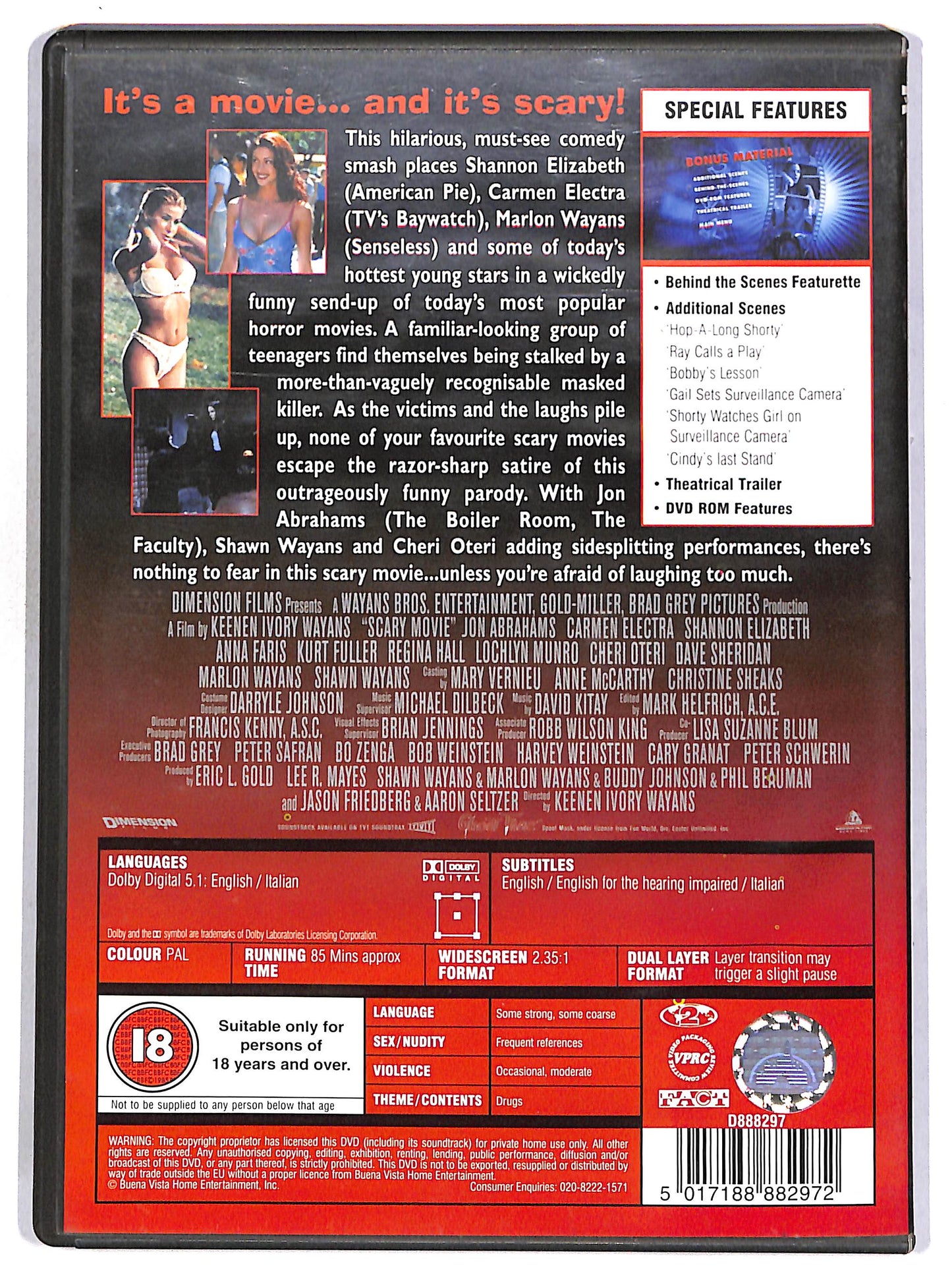 EBOND Scary Movie DVD DB808630