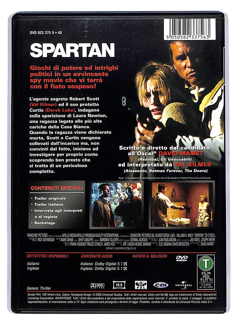 EBOND Spartan DVD DB808633