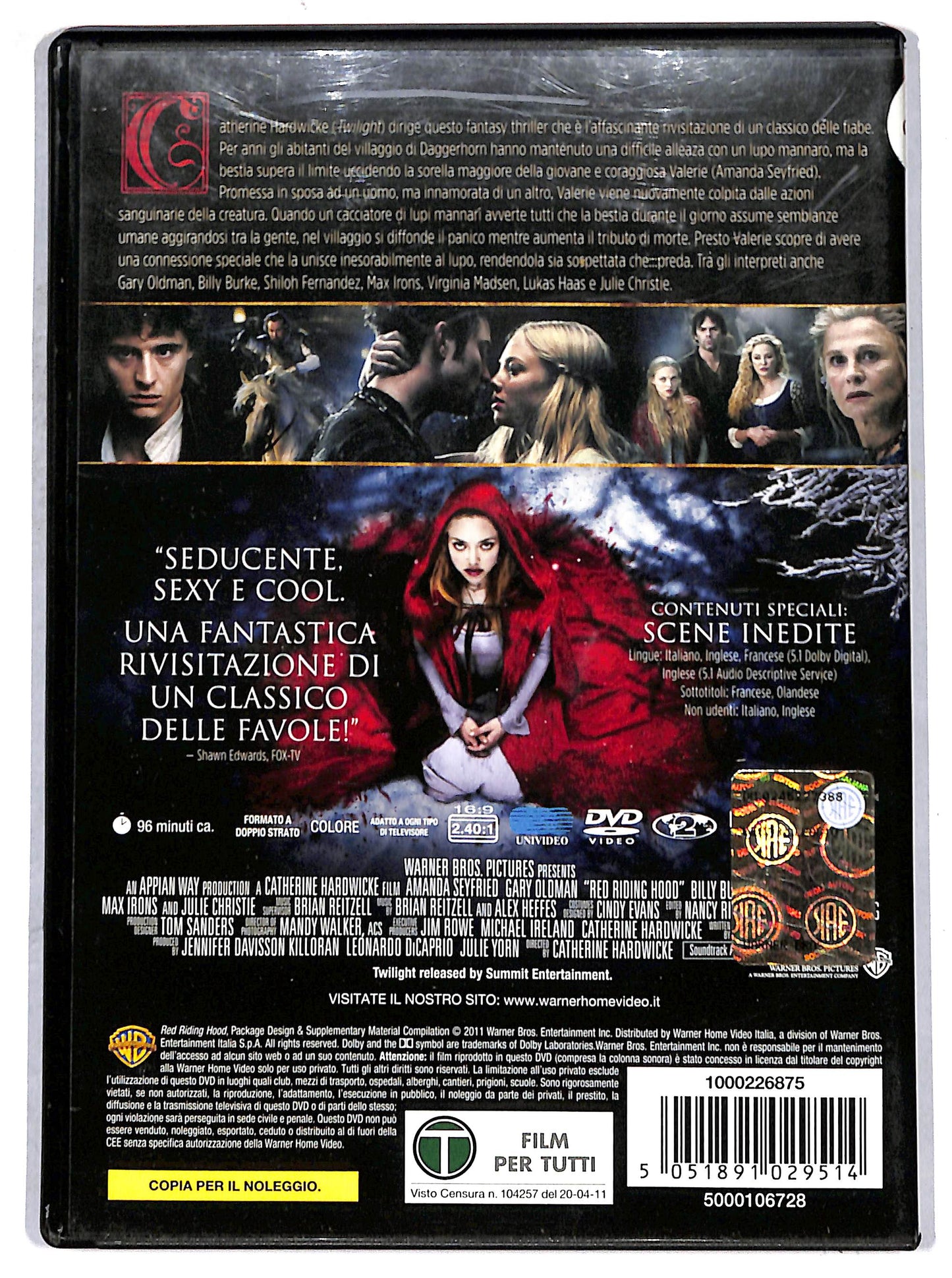 EBOND cappuccetto rosso sangue NOLEGGIO DVD DB808815
